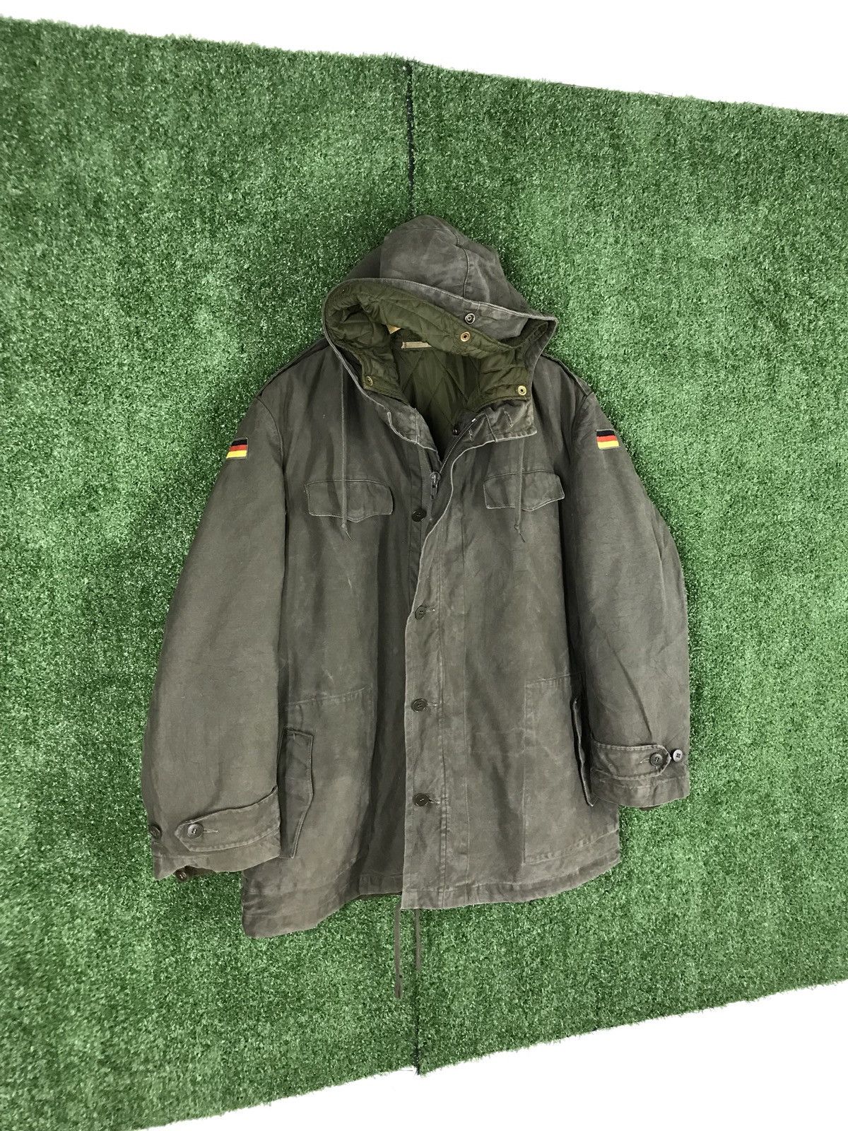 Vintage 🔥FINAL DROP🔥RARE VINTAGE SCHWARZ PASSAU KHAKIS PARKA Size US L / EU 52-54 / 3 - 2 Thumbnail