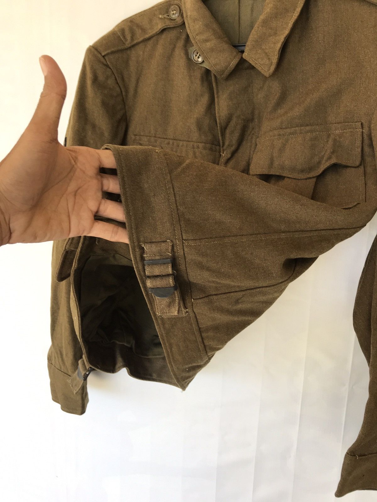 Vintage 🔊🔥FINAL DROP🔥RARE VINTAGE 40s WWII US ARMY WOOL JACKET Size US M / EU 48-50 / 2 - 11 Thumbnail