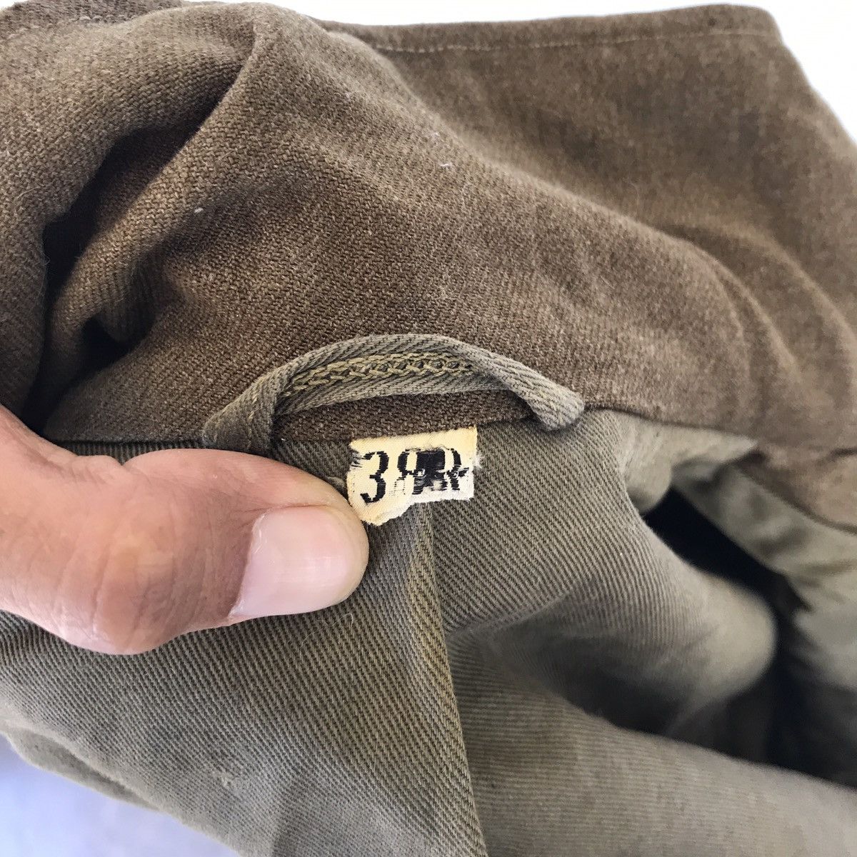 Vintage 🔊🔥FINAL DROP🔥RARE VINTAGE 40s WWII US ARMY WOOL JACKET Size US M / EU 48-50 / 2 - 14 Thumbnail