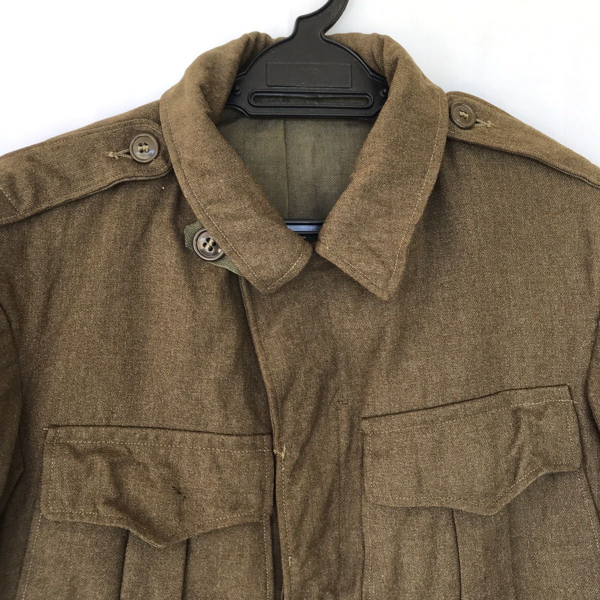 Vintage 🔊🔥FINAL DROP🔥RARE VINTAGE 40s WWII US ARMY WOOL JACKET Size US M / EU 48-50 / 2 - 8 Thumbnail