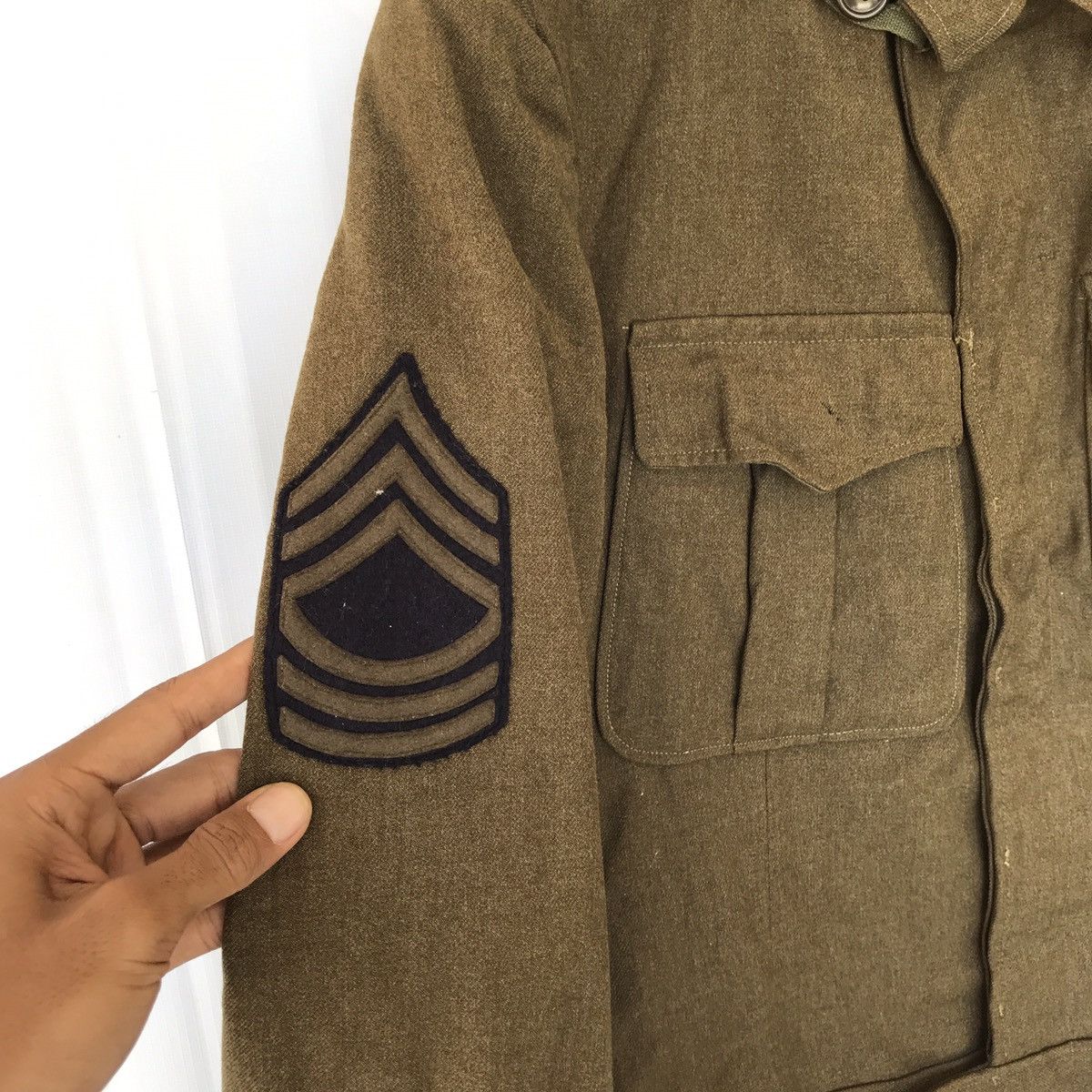 Vintage 🔊🔥FINAL DROP🔥RARE VINTAGE 40s WWII US ARMY WOOL JACKET Size US M / EU 48-50 / 2 - 9 Thumbnail