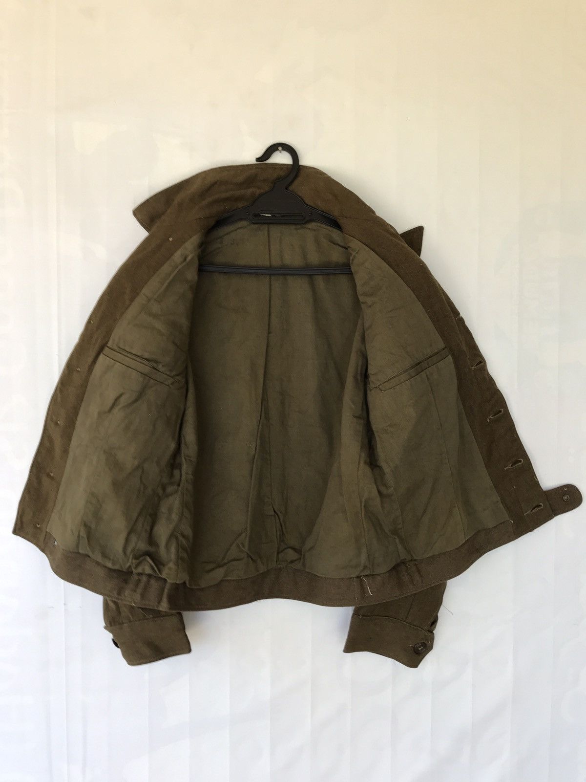 Vintage 🔊🔥FINAL DROP🔥RARE VINTAGE 40s WWII US ARMY WOOL JACKET Size US M / EU 48-50 / 2 - 7 Thumbnail