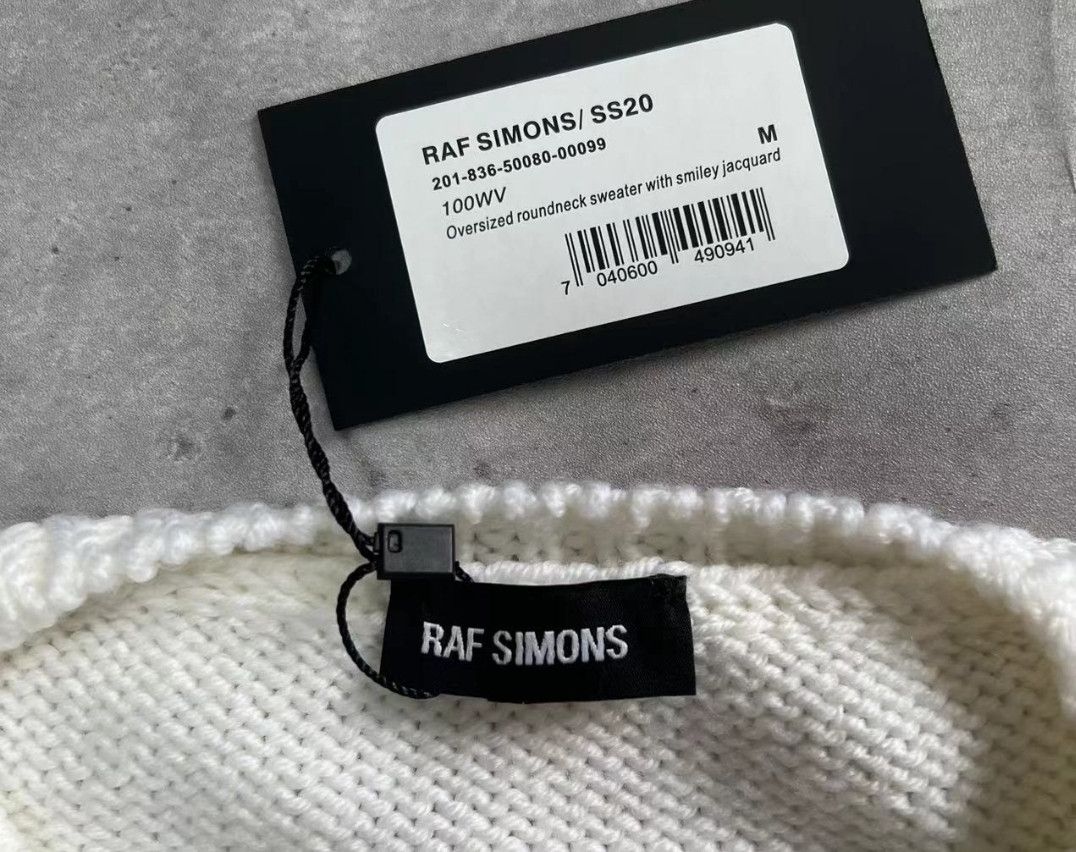 Raf Simons Raf Simons 20SS Smiling Face Sweater Size US M / EU 48-50 / 2 - 5 Thumbnail