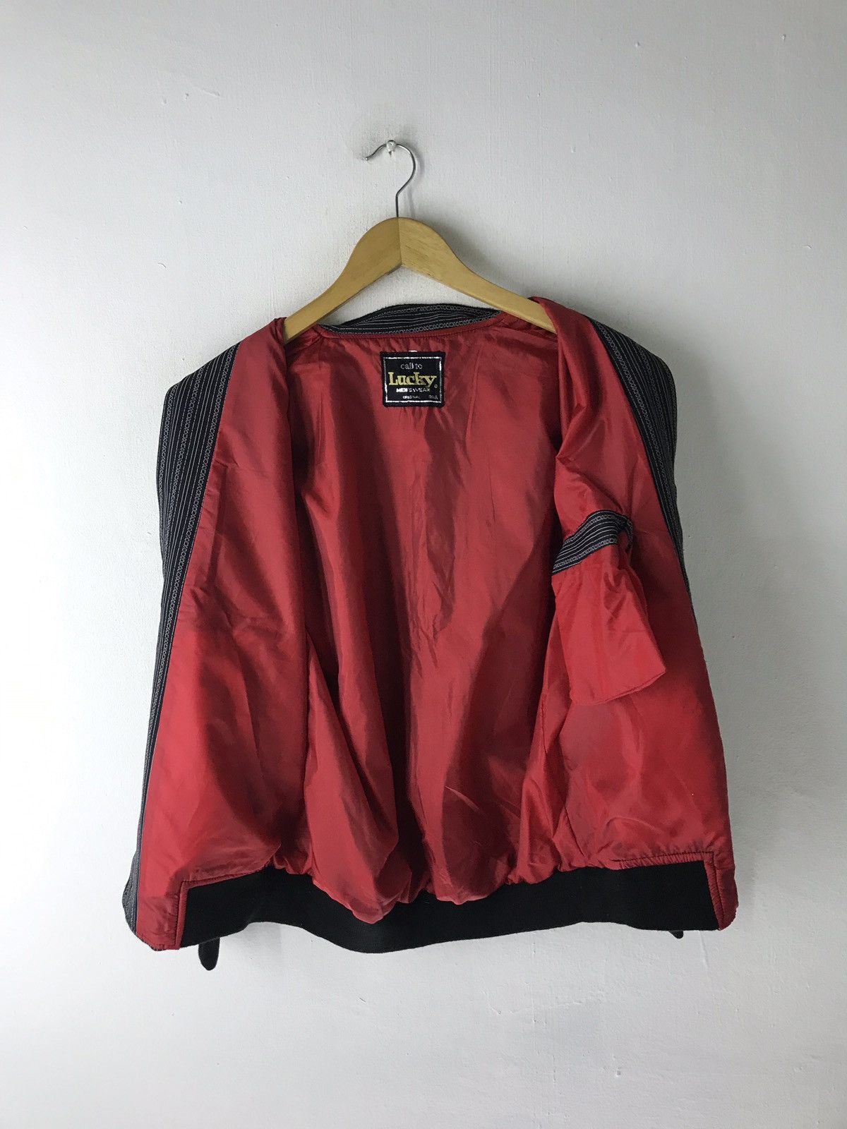 Japanese Brand Call to lucky men bomber style jacket Size US S / EU 44-46 / 1 - 5 Thumbnail