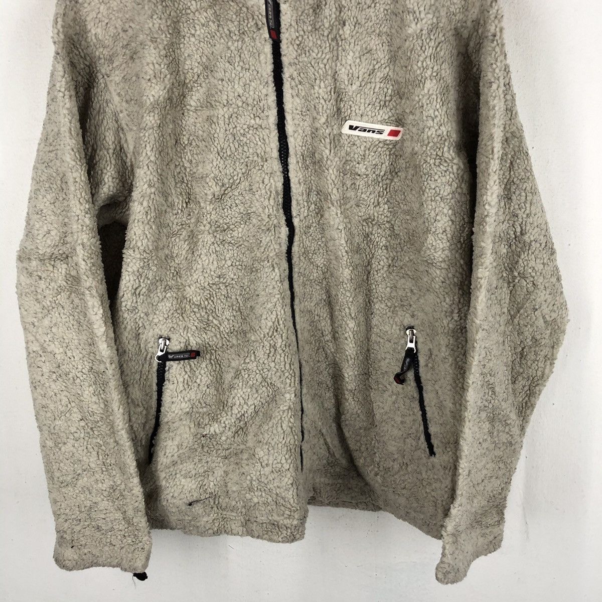 Vans Rare vintage vans fleece jacket Size US L / EU 52-54 / 3 - 3 Thumbnail
