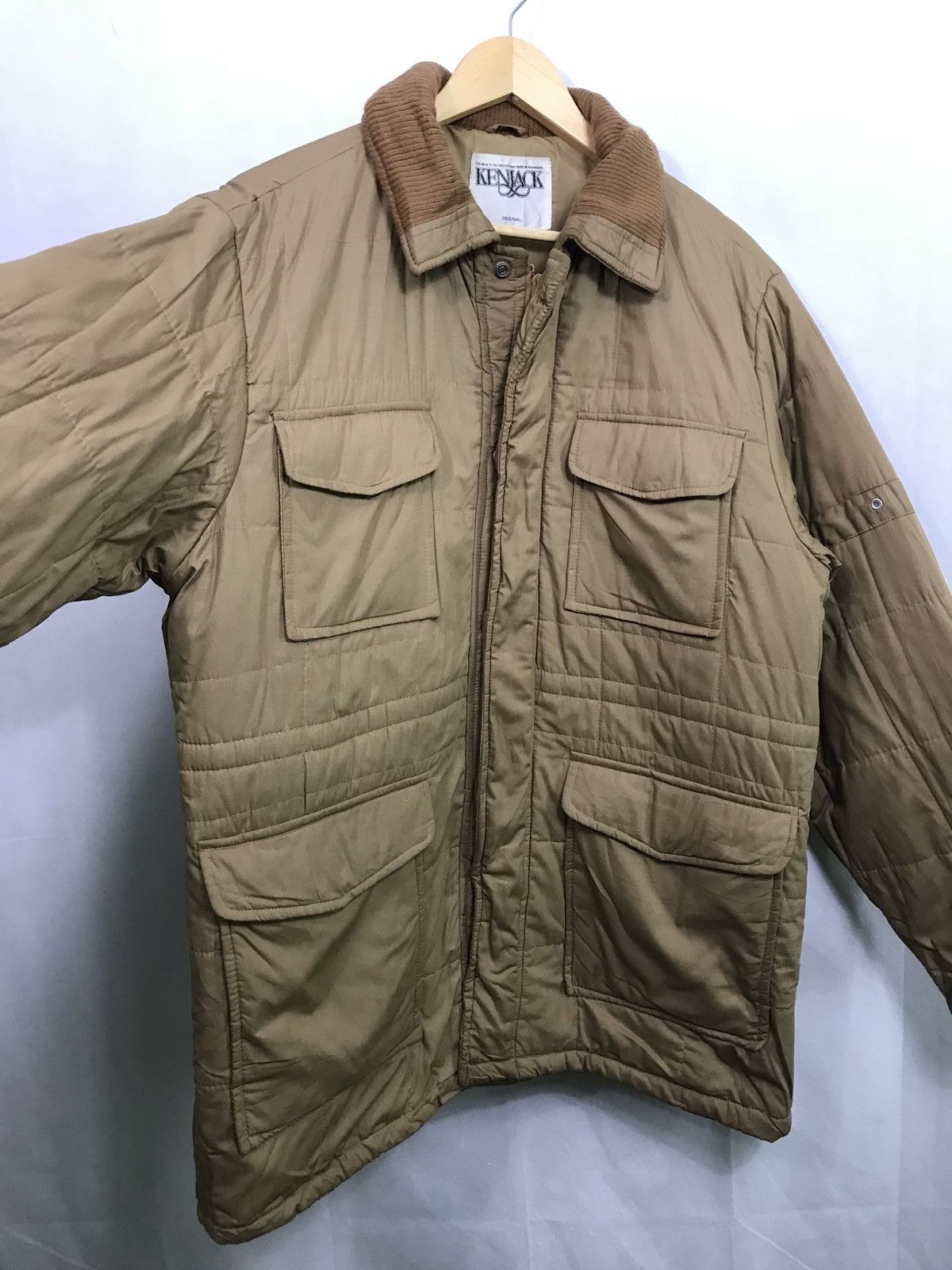 Japanese Brand Kenjack Down Quilted Jacket Made In Japan Size US L / EU 52-54 / 3 - 6 Thumbnail