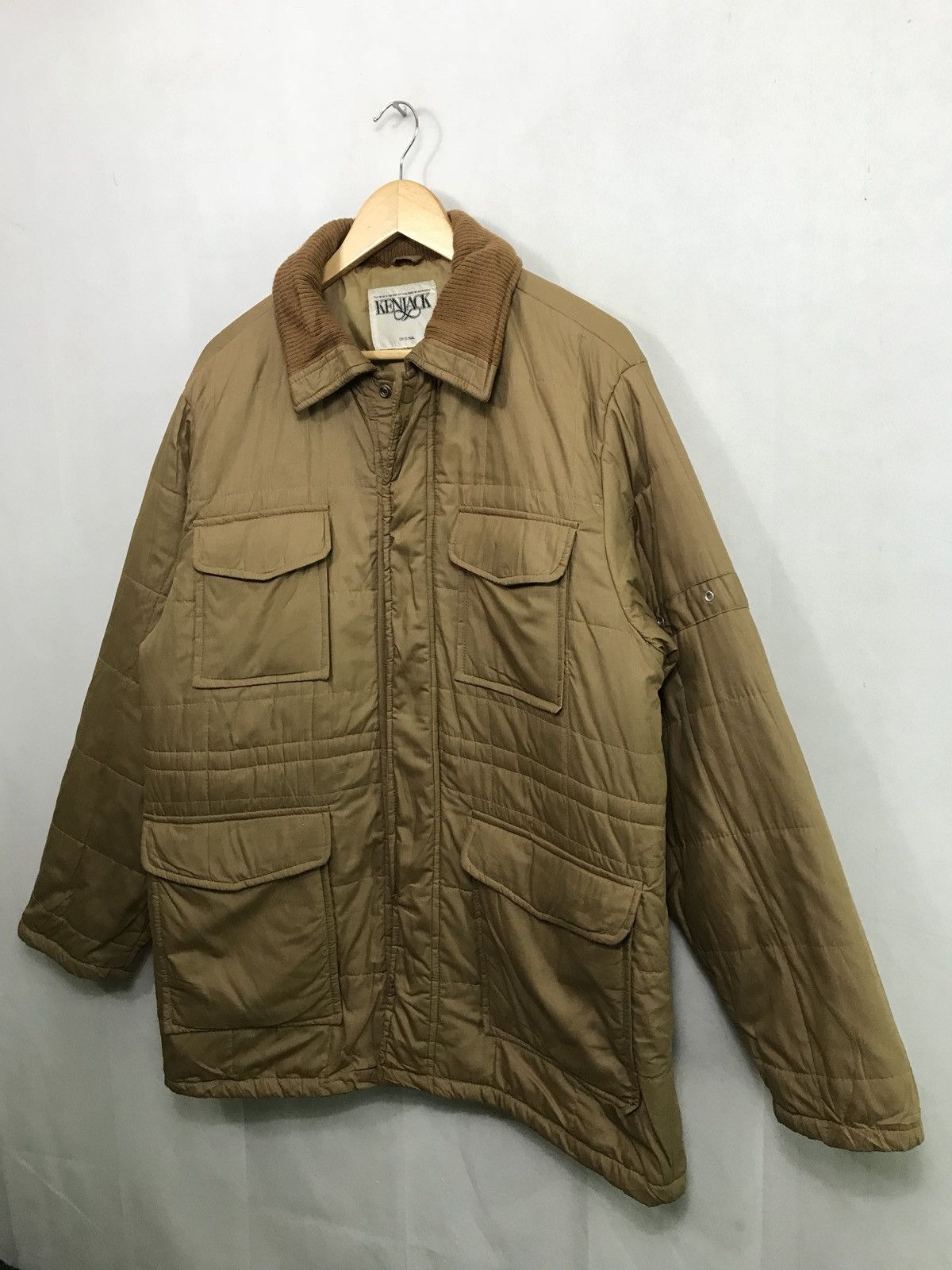 Japanese Brand Kenjack Down Quilted Jacket Made In Japan Size US L / EU 52-54 / 3 - 3 Thumbnail