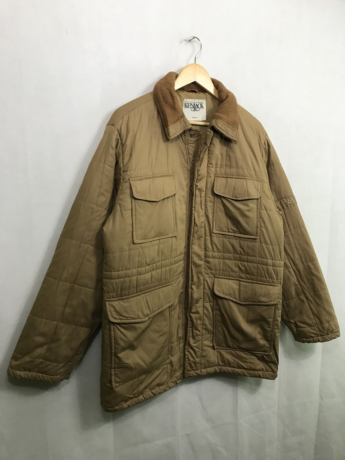 Japanese Brand Kenjack Down Quilted Jacket Made In Japan Size US L / EU 52-54 / 3 - 2 Thumbnail