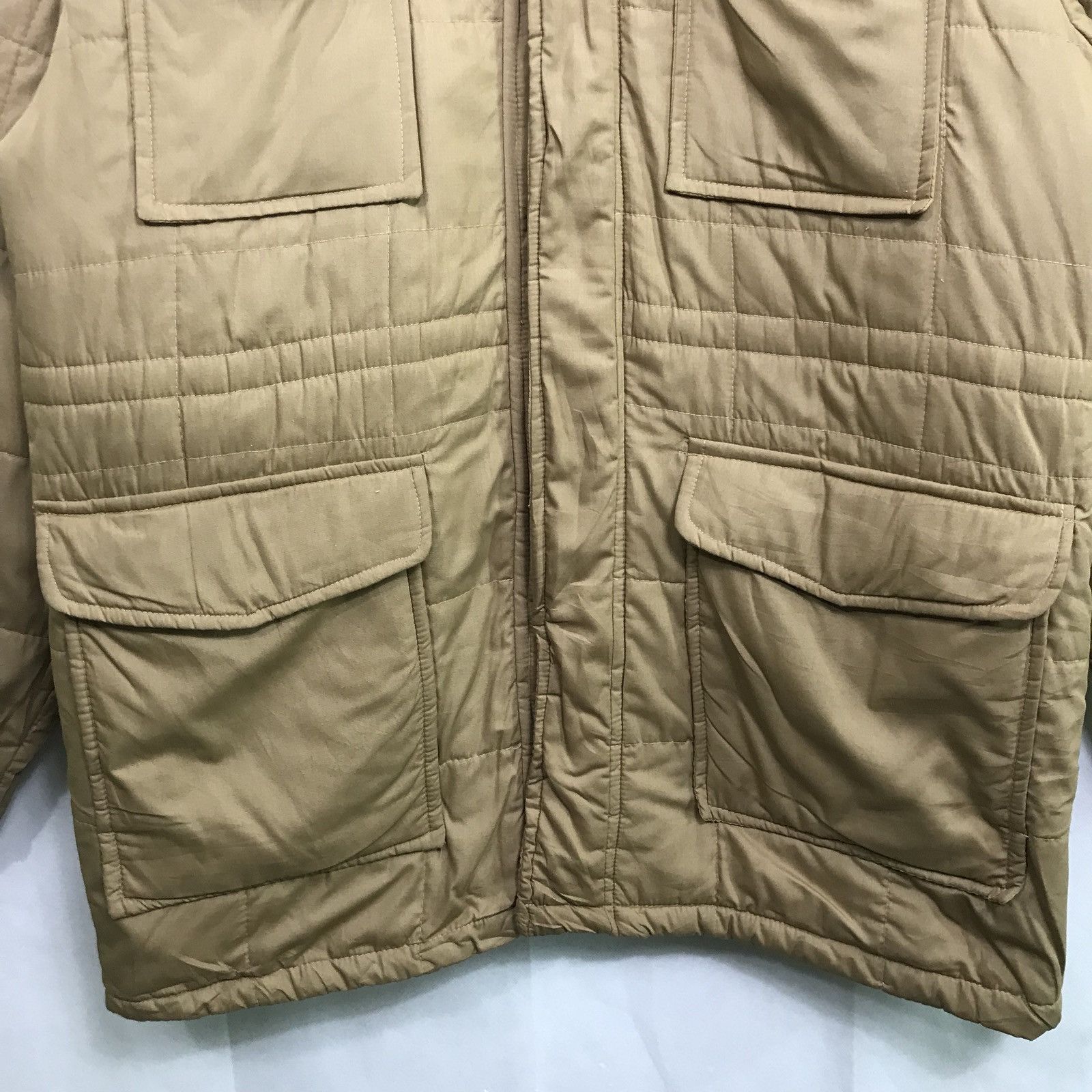 Japanese Brand Kenjack Down Quilted Jacket Made In Japan Size US L / EU 52-54 / 3 - 5 Thumbnail