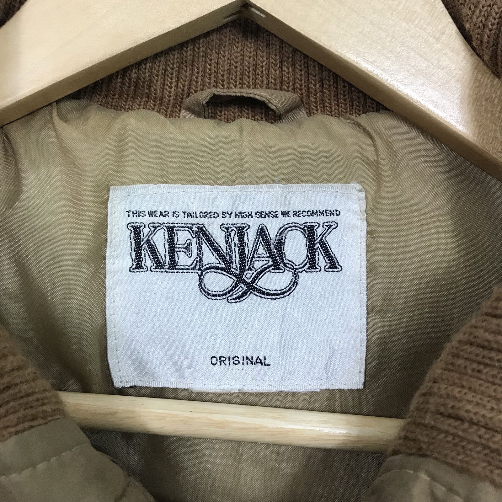 Japanese Brand Kenjack Down Quilted Jacket Made In Japan Size US L / EU 52-54 / 3 - 10 Thumbnail