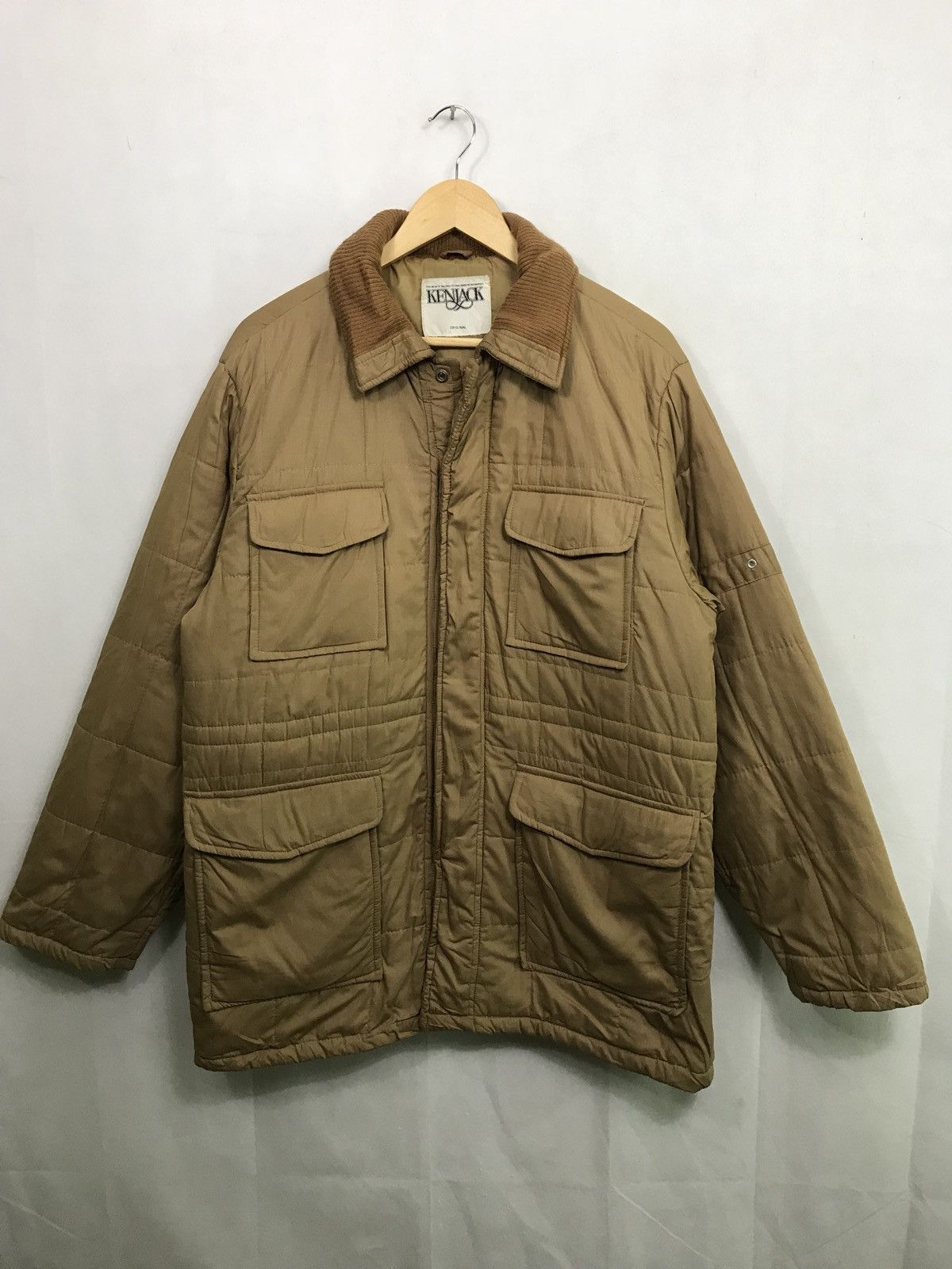 Kenjack Down Quilted Jacket Made In Japan