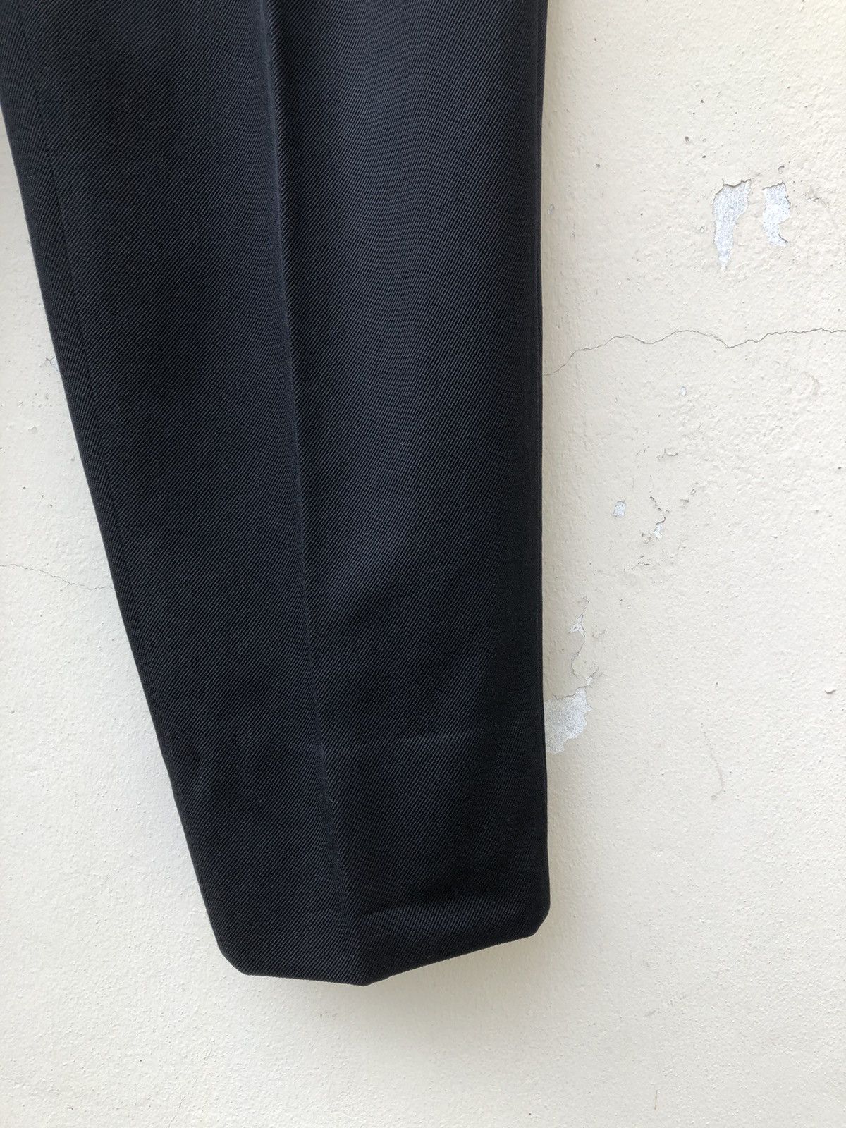 Comme des Garcons Homme × Vintage RARE!!! Vintage 1988 CDGH AD1988 Black Wool Trouser Pant Size US 32 / EU 48 - 12 Thumbnail