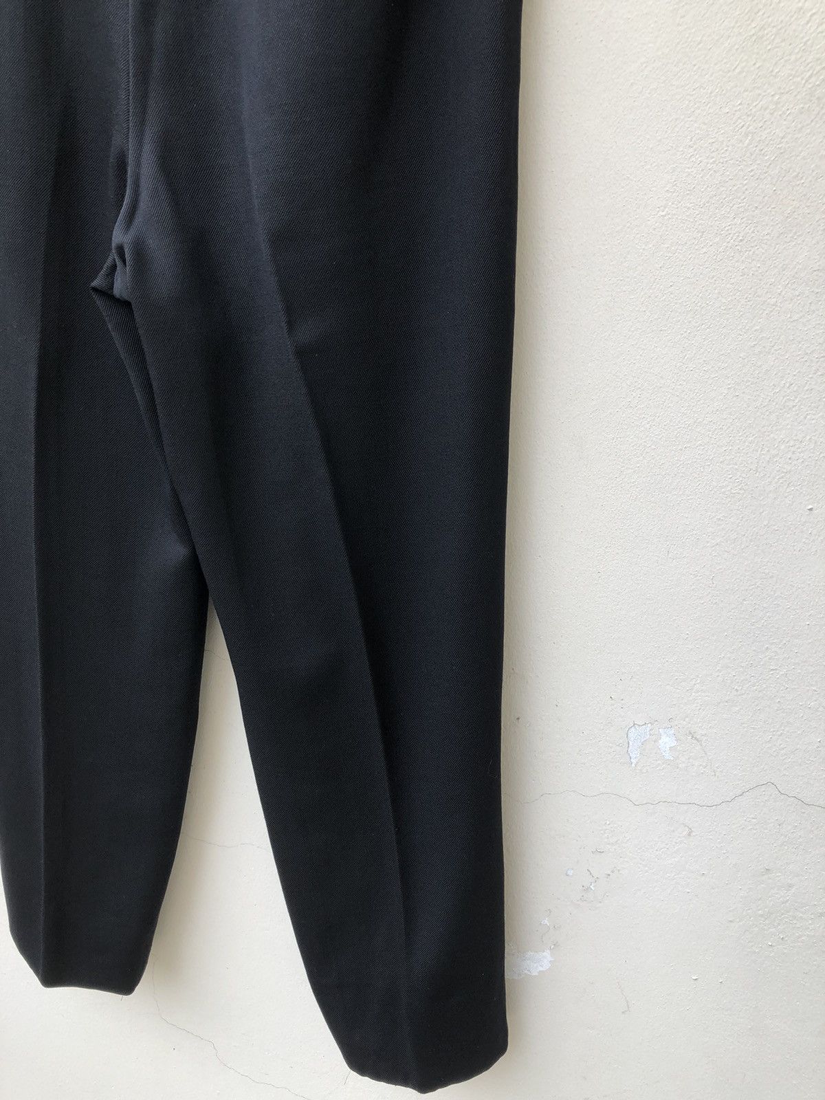 Comme des Garcons Homme × Vintage RARE!!! Vintage 1988 CDGH AD1988 Black Wool Trouser Pant Size US 32 / EU 48 - 17 Thumbnail