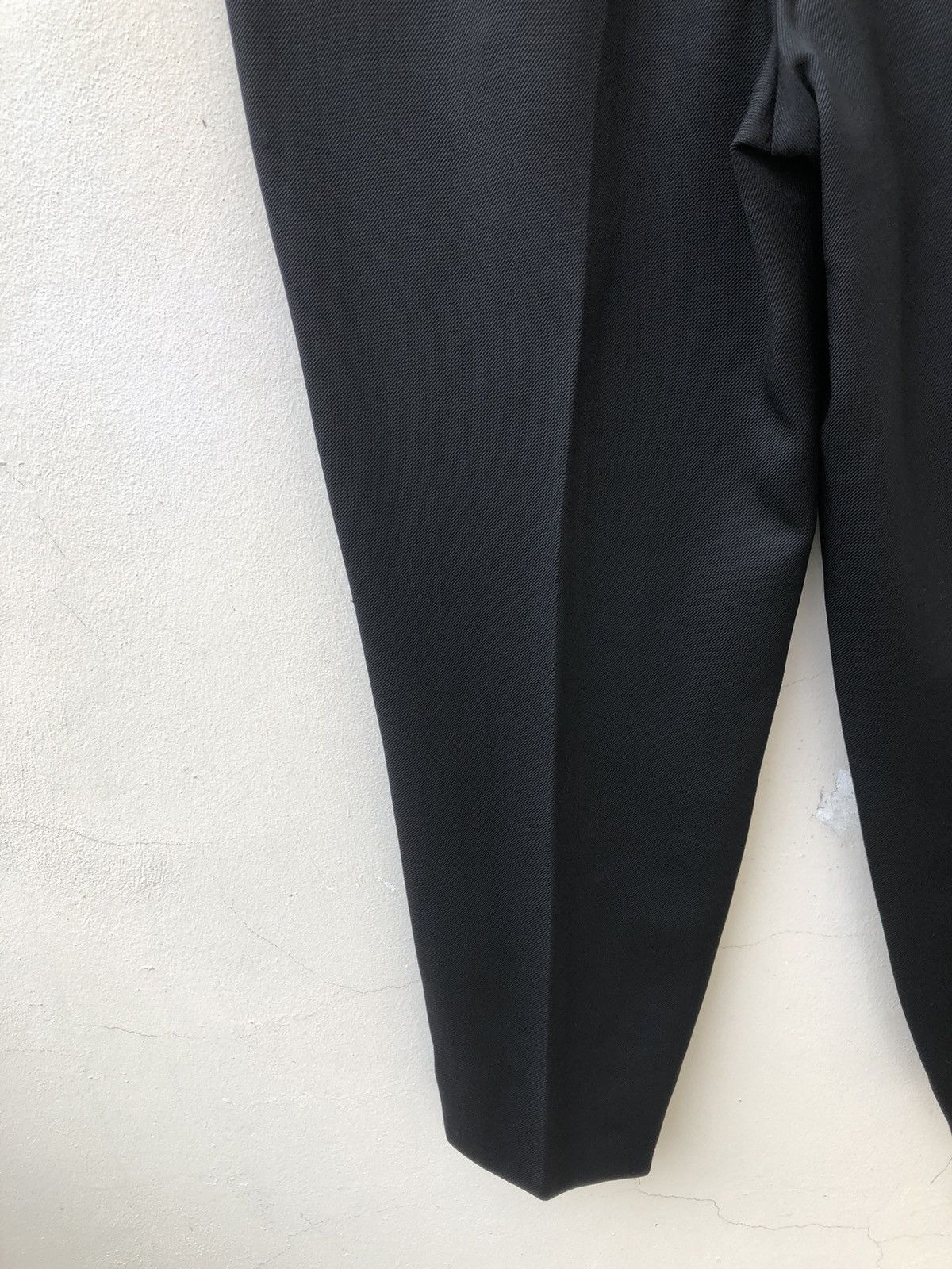 Comme des Garcons Homme × Vintage RARE!!! Vintage 1988 CDGH AD1988 Black Wool Trouser Pant Size US 32 / EU 48 - 16 Thumbnail
