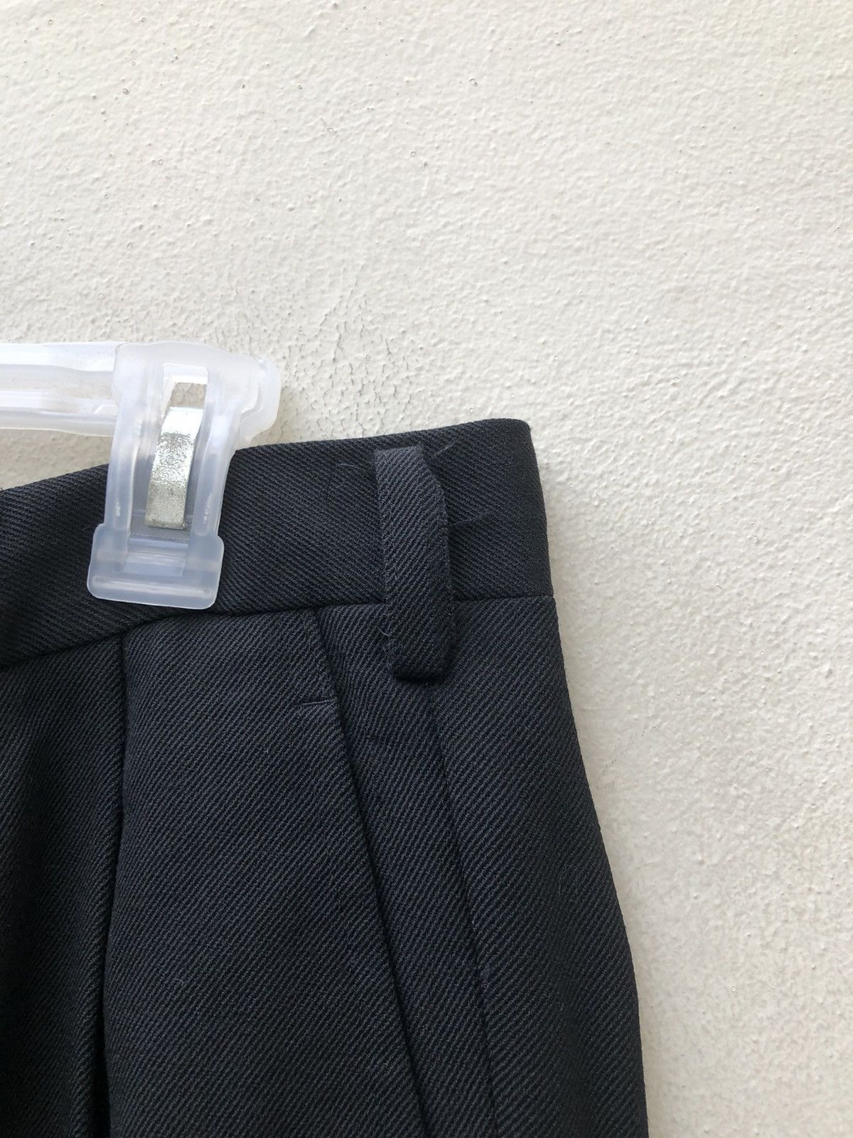 Comme des Garcons Homme × Vintage RARE!!! Vintage 1988 CDGH AD1988 Black Wool Trouser Pant Size US 32 / EU 48 - 9 Thumbnail