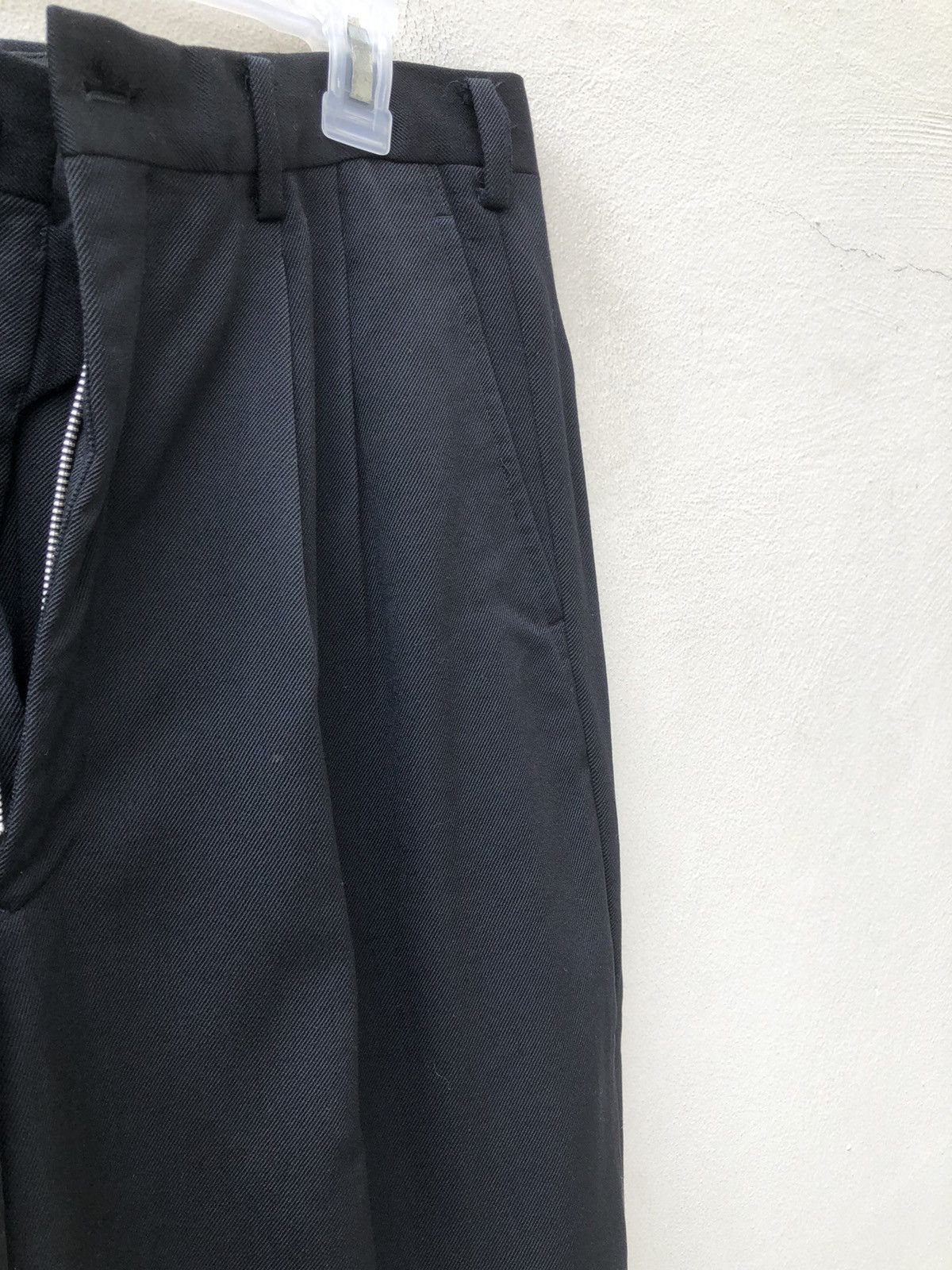 Comme des Garcons Homme × Vintage RARE!!! Vintage 1988 CDGH AD1988 Black Wool Trouser Pant Size US 32 / EU 48 - 10 Thumbnail
