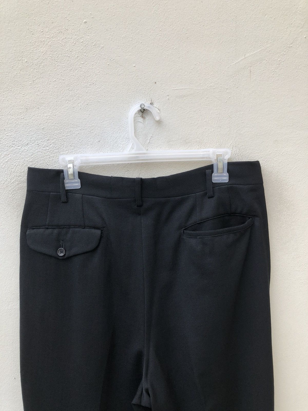 Comme des Garcons Homme × Vintage RARE!!! Vintage 1988 CDGH AD1988 Black Wool Trouser Pant Size US 32 / EU 48 - 14 Thumbnail