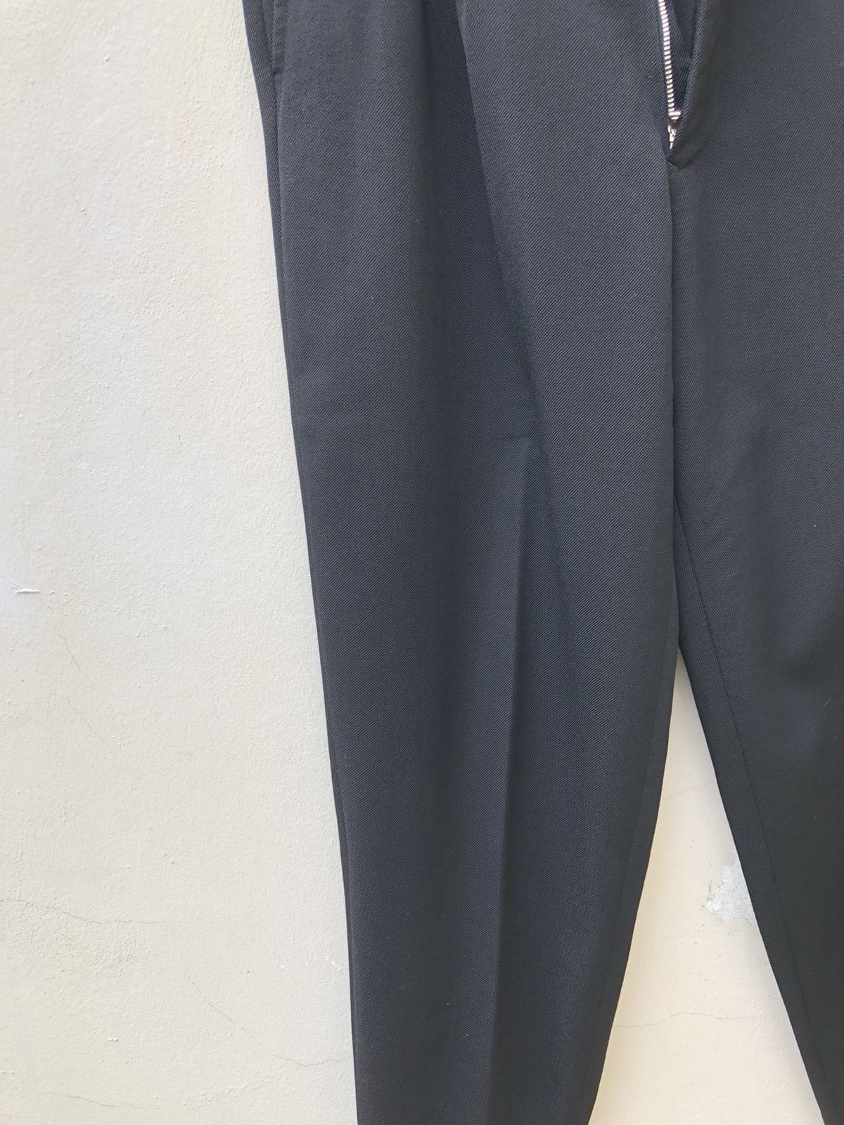 Comme des Garcons Homme × Vintage RARE!!! Vintage 1988 CDGH AD1988 Black Wool Trouser Pant Size US 32 / EU 48 - 6 Thumbnail