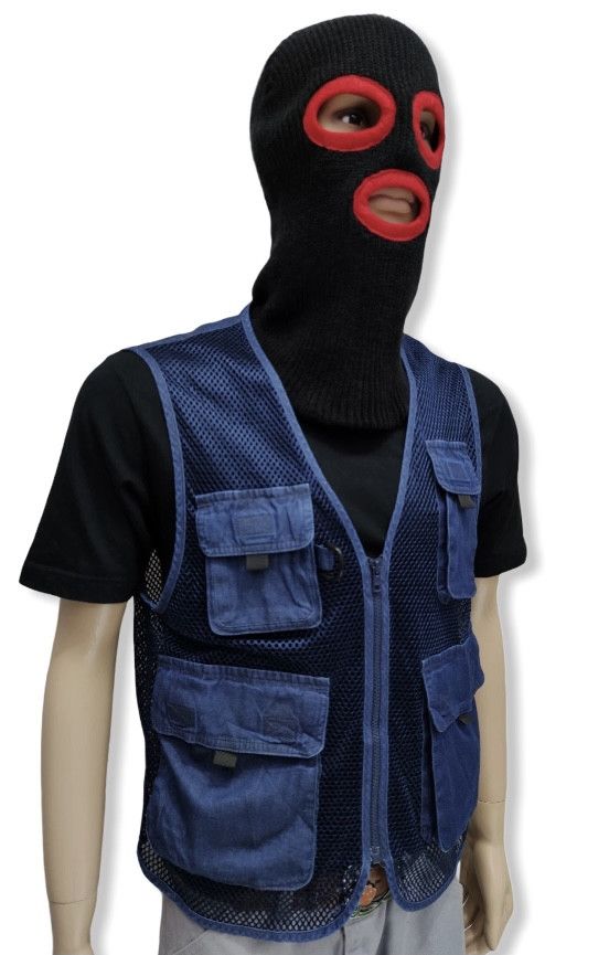 Comme des Garcons × Undercover ABURAYSIA Utility Tactical Multipocket Cargo Mesh Vest Size US M / EU 48-50 / 2 - 1 Thumbnail