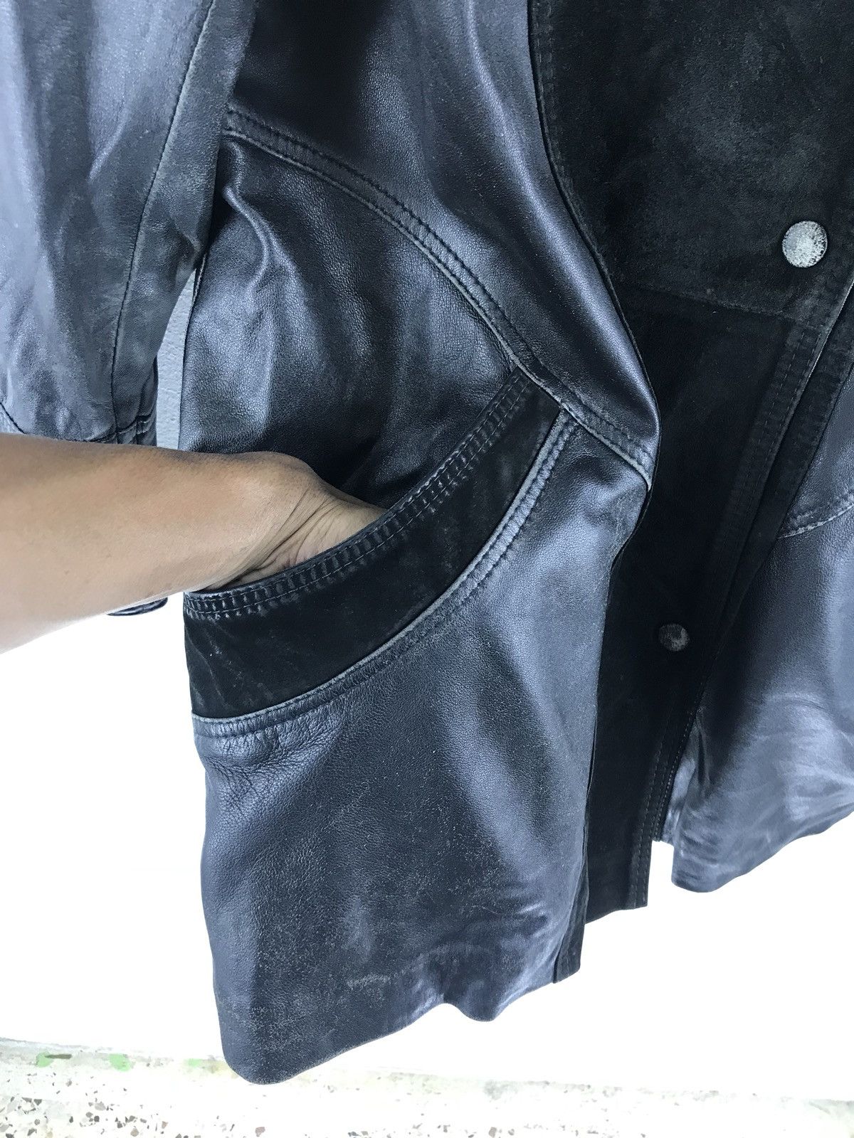 Genuine Leather Cuir 20 Ans Genuine Leather Jacket Size US L / EU 52-54 / 3 - 9 Thumbnail