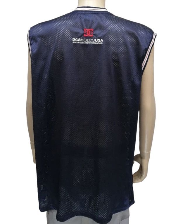 DC DC ShoeCo USA Skateboard Sleeve less Shirt Size US XL / EU 56 / 4 - 3 Thumbnail