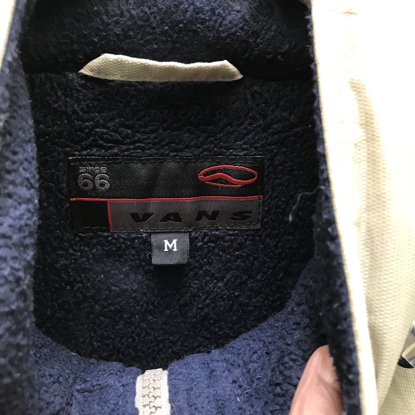Vans 🔥💢 Vans Ski Fleece Lining Zip Up Jacket Size US M / EU 48-50 / 2 - 10 Thumbnail