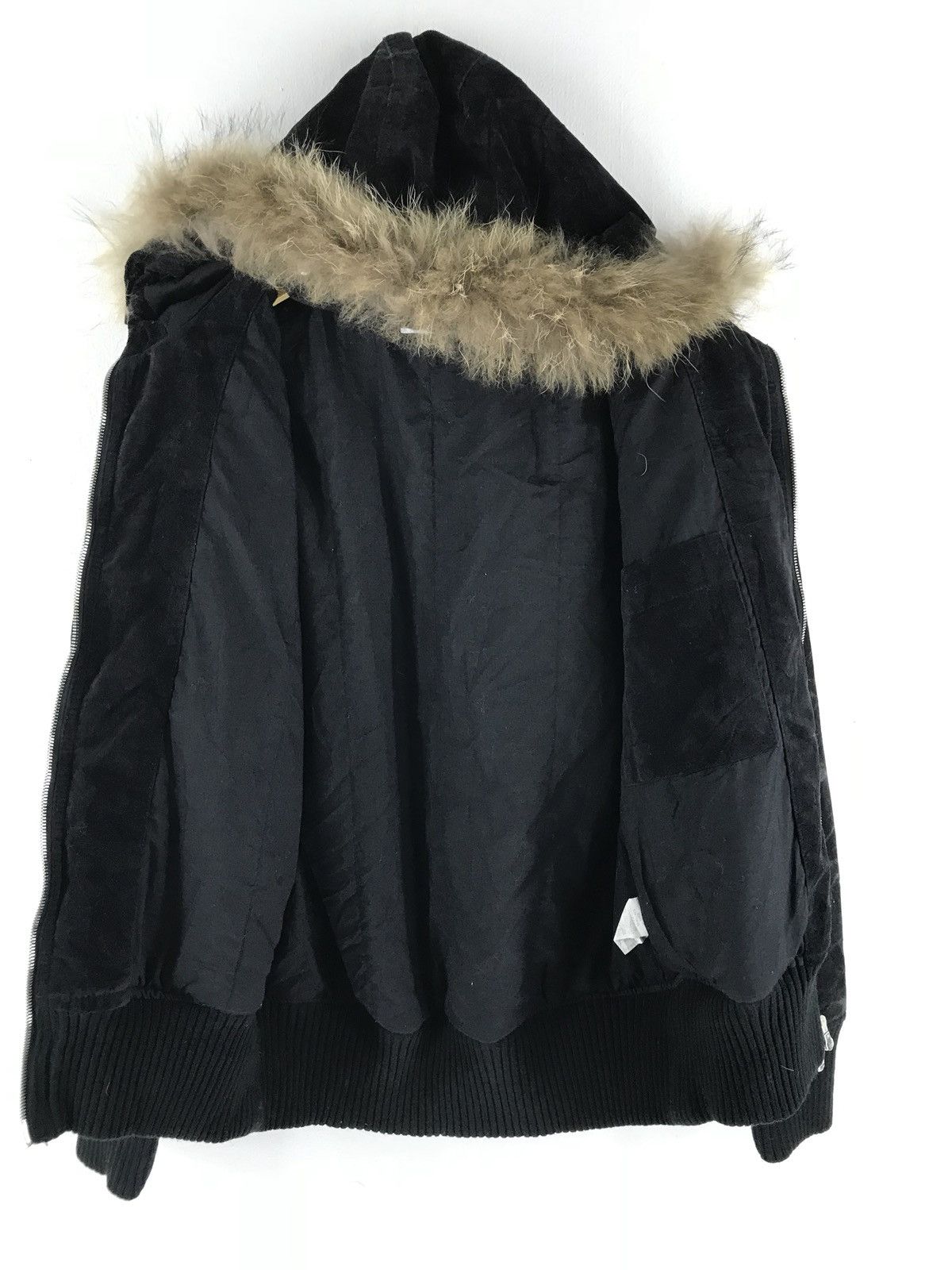 Japanese Brand Alex Design Wear Velvet Fur Hooded Jacket Size US M / EU 48-50 / 2 - 6 Thumbnail