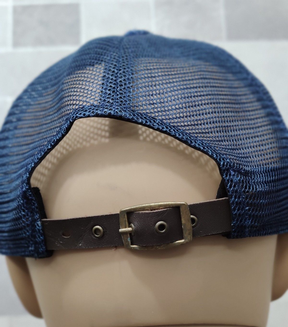 Avirex 🔥AVIREX Distressed Denim Trucker Hat Kapital Style Size ONE SIZE - 6 Thumbnail