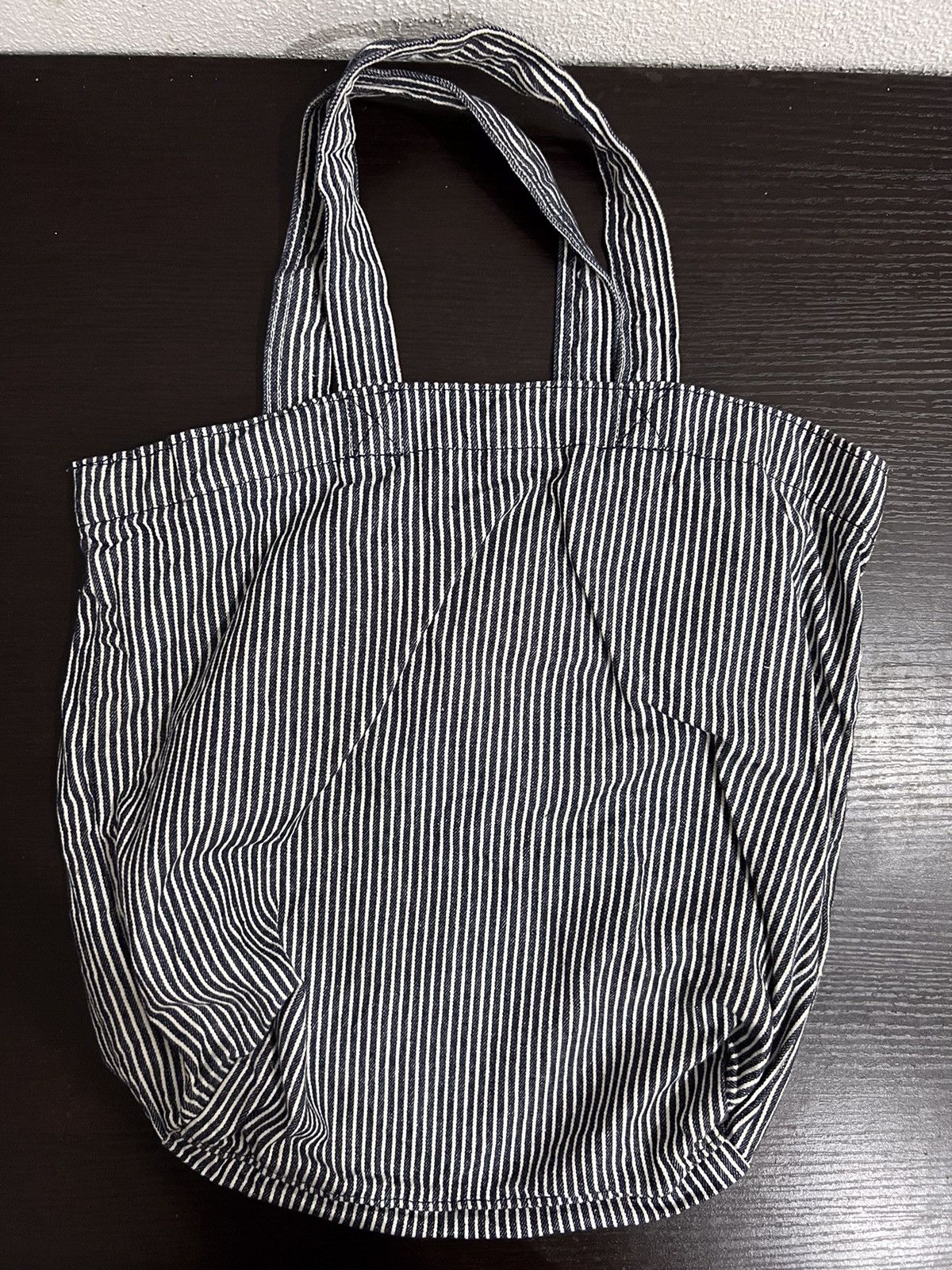 Vintage Manhattaners Stripe Design ToteBag Size ONE SIZE - 7 Thumbnail