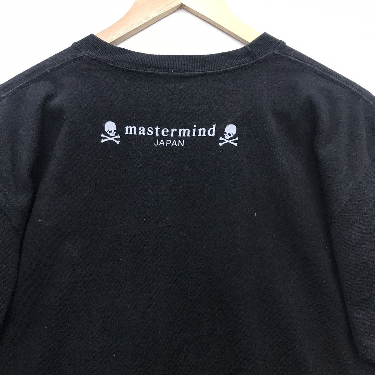 Japanese Brand × Mastermind Japan Rare!! Peace Mastermind Spell Out Skull tee Size US L / EU 52-54 / 3 - 10 Thumbnail