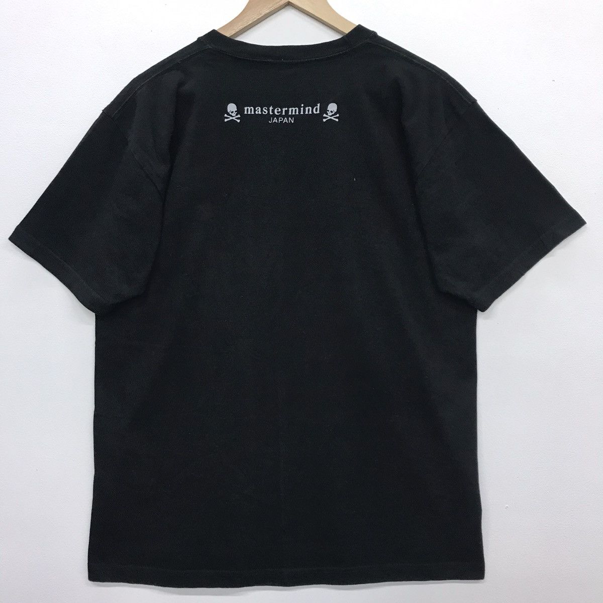 Japanese Brand × Mastermind Japan Rare!! Peace Mastermind Spell Out Skull tee Size US L / EU 52-54 / 3 - 9 Thumbnail