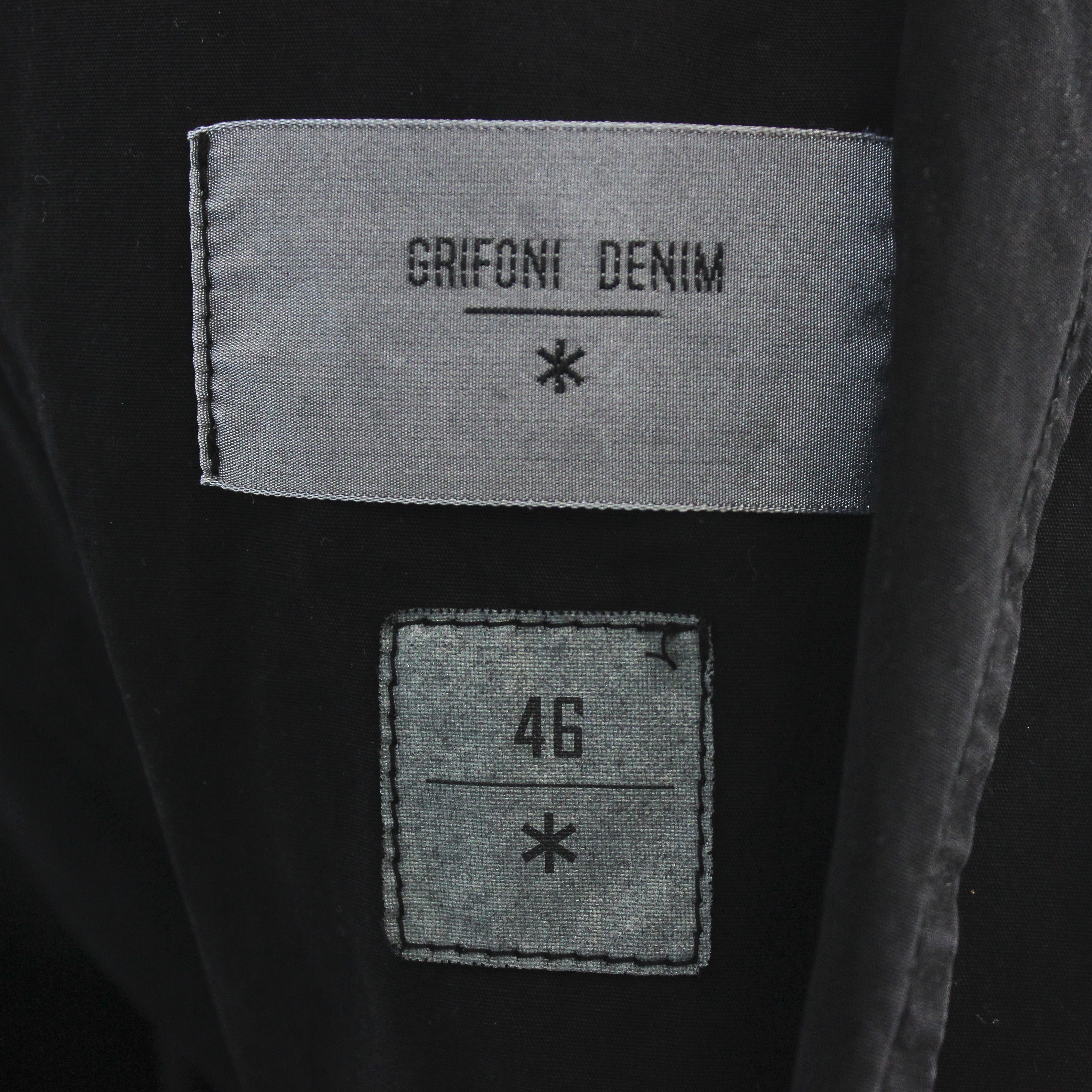 Grifoni GRIFONI DENIM Blazer UK 36 US Cotton Suit Jacket EU46 Coat Size 36R - 6 Thumbnail