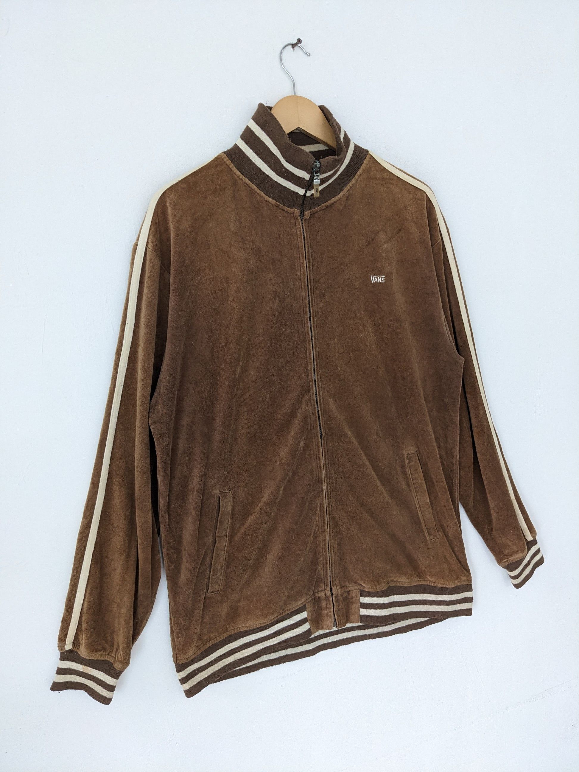 Vans Vintage Vans Jacket Brown Travis Style Size US XL / EU 56 / 4 - 3 Thumbnail