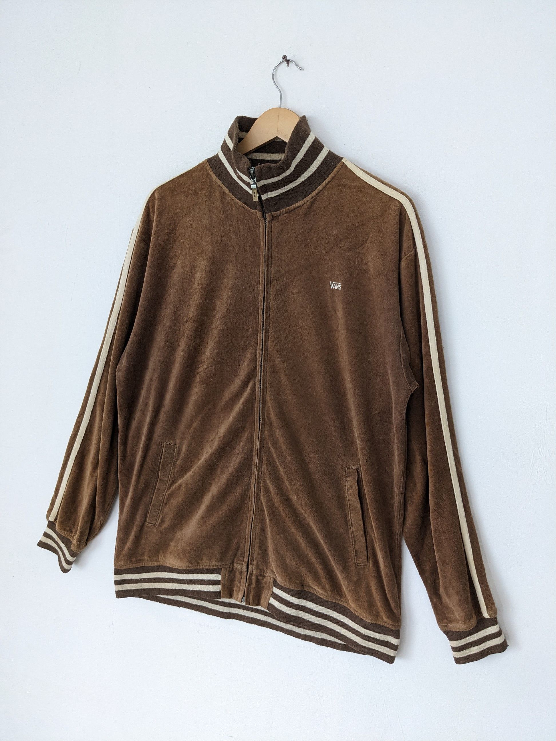 Vans Vintage Vans Jacket Brown Travis Style Size US XL / EU 56 / 4 - 2 Thumbnail