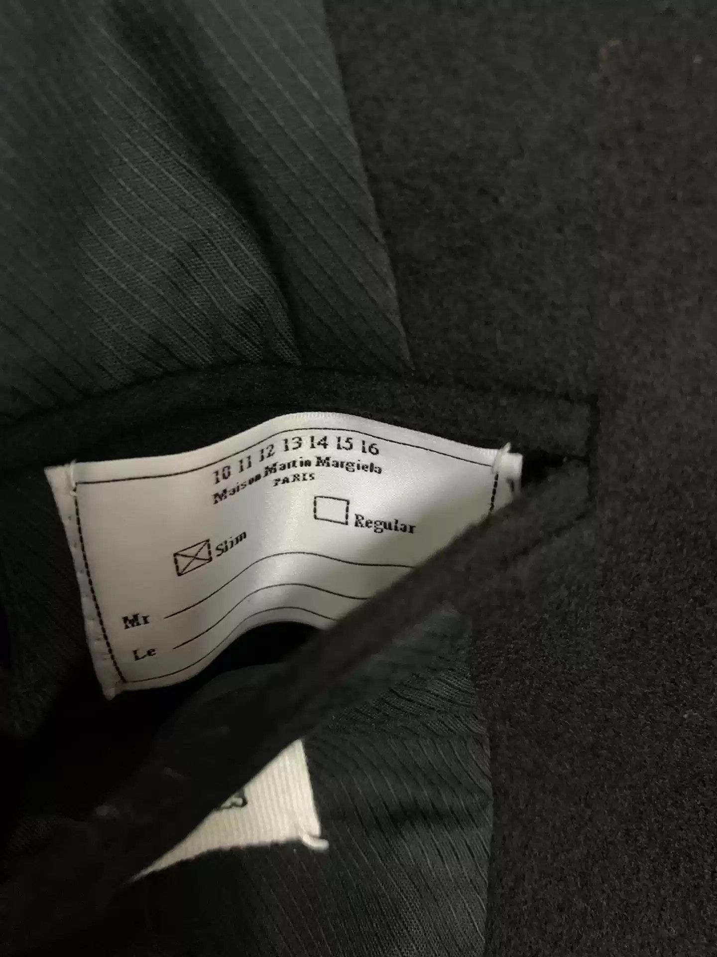 Maison Margiela AW10 SHOW PERIOD WOOL COLLARLESS KIMONO COAT Size US M / EU 48-50 / 2 - 4 Thumbnail