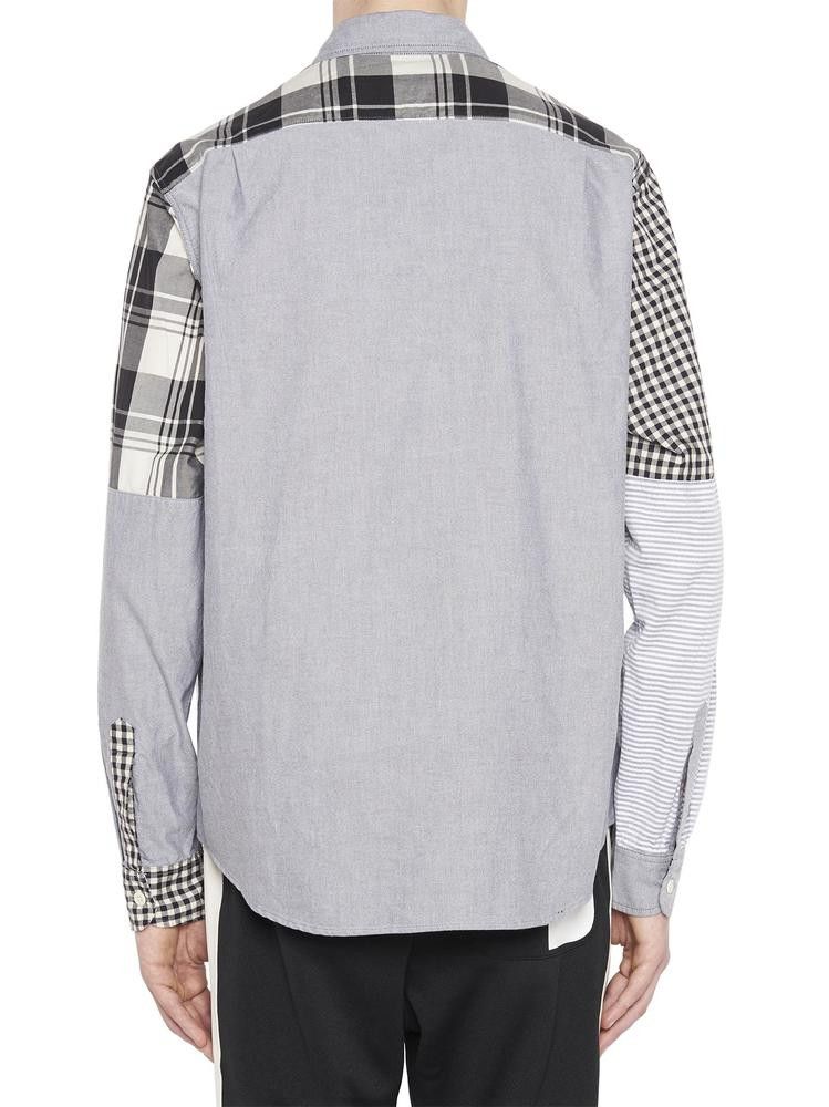Maison Kitsune MAISON KITSUNÉ x NBA Patchwork Shirt Size US L / EU 52-54 / 3 - 9 Thumbnail