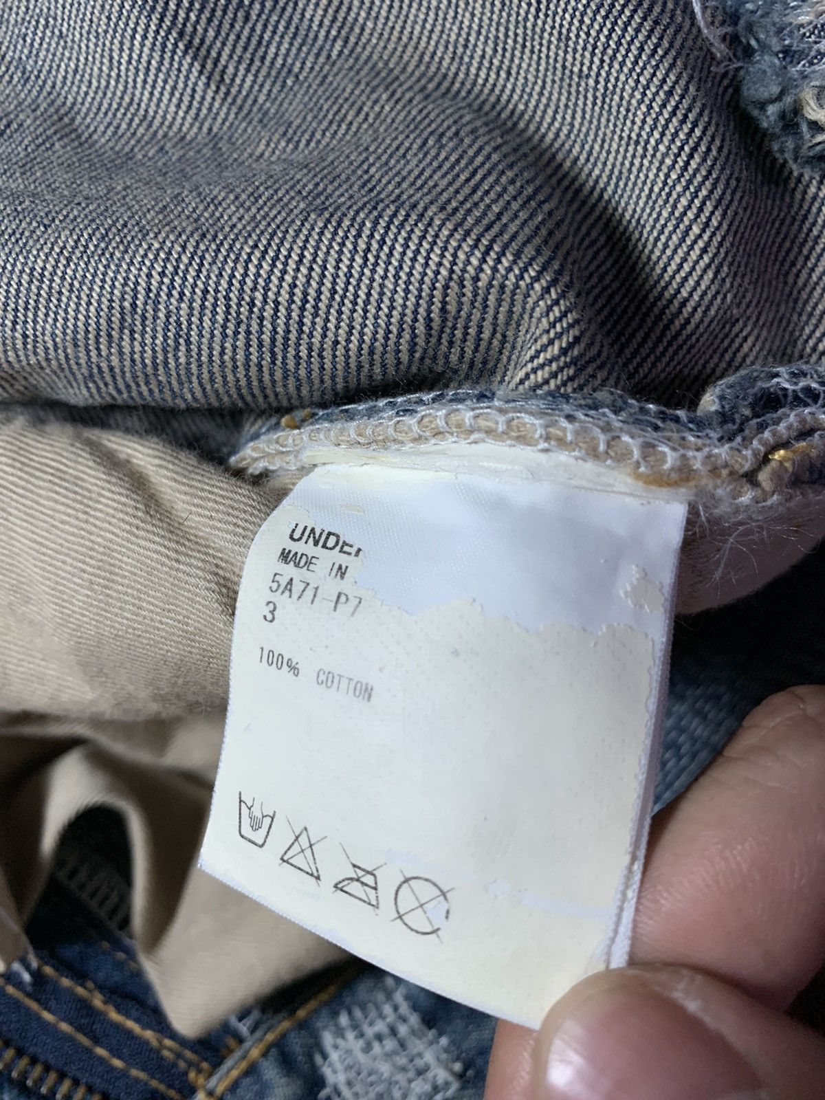 Undercover A/W2005 Undercover 85 arts&crafts denim size3 Size US 31 - 10 Thumbnail