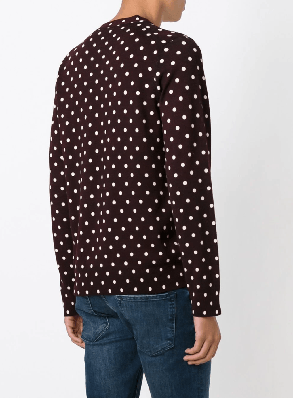 Comme des Garcons PLAY COMME des GARCONS PLAY Polka Dot Wool Sweater Size US L / EU 52-54 / 3 - 9 Thumbnail