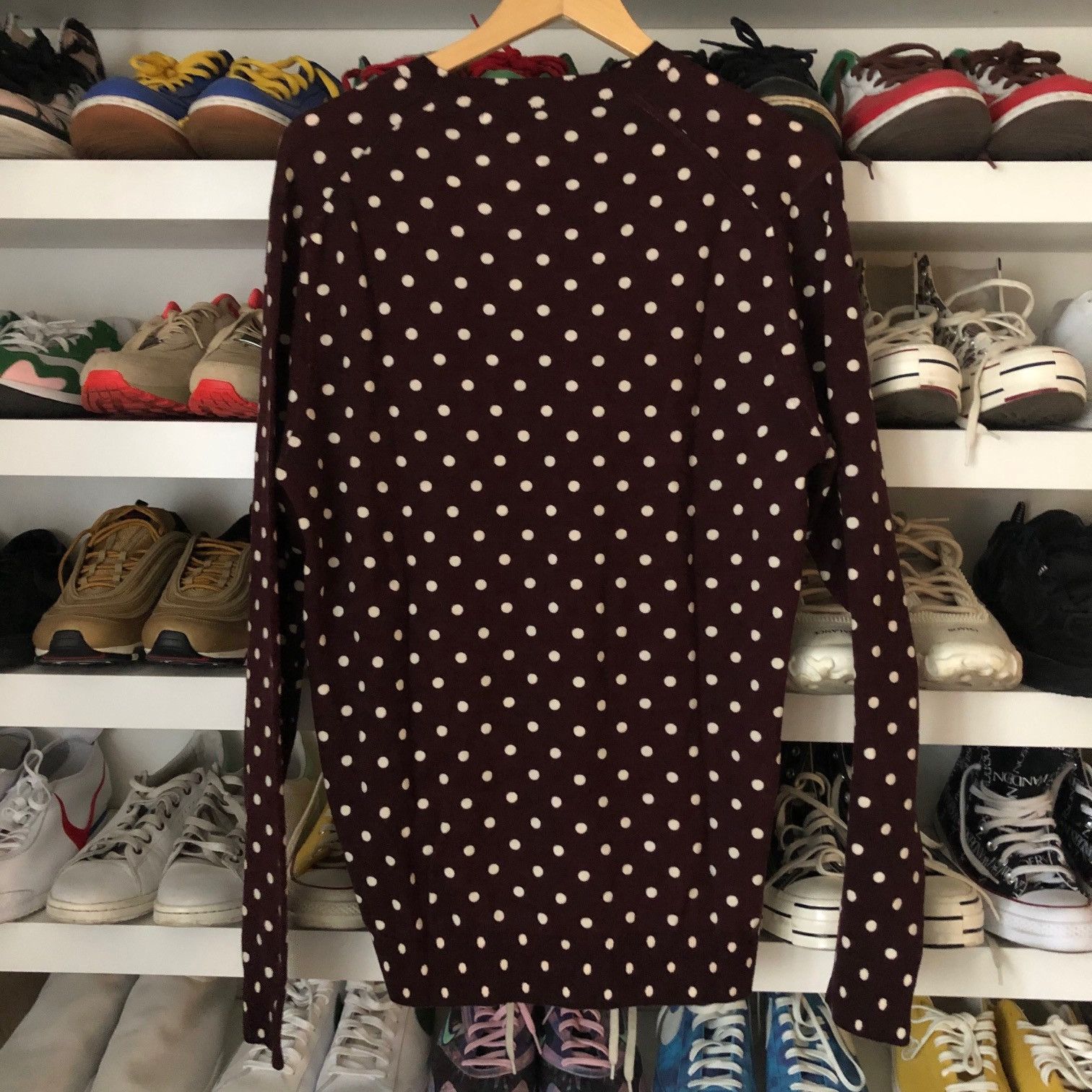 Comme des Garcons PLAY COMME des GARCONS PLAY Polka Dot Wool Sweater Size US L / EU 52-54 / 3 - 2 Thumbnail