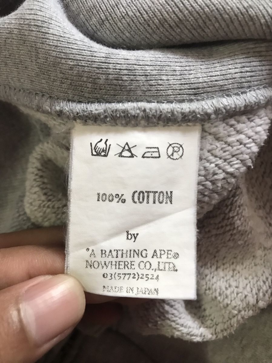 Bape Bape Button Collar Sweatshirt Size US S / EU 44-46 / 1 - 4 Thumbnail
