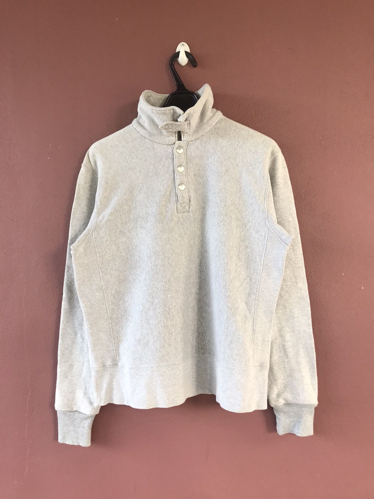 Bape Bape Button Collar Sweatshirt Size US S / EU 44-46 / 1 - 1 Thumbnail