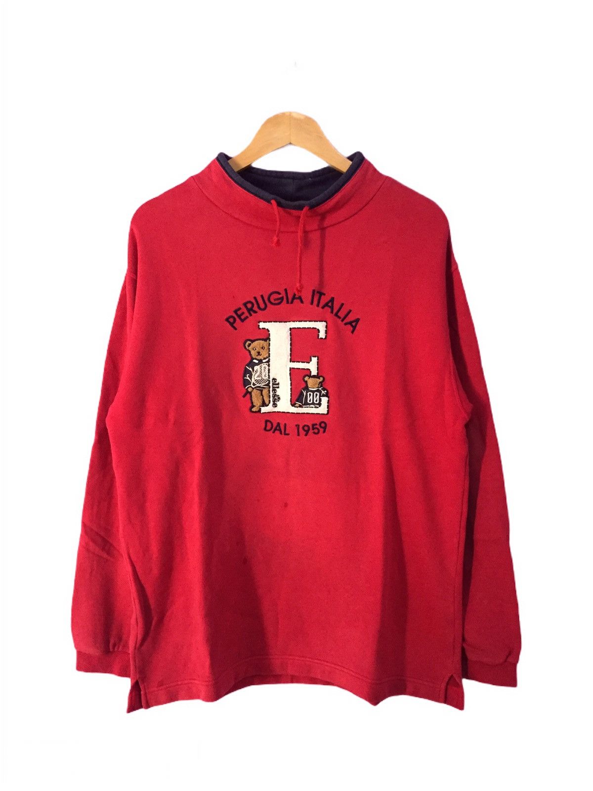 Ellesse Vintage Ellesse Bear Sweatshirts Size M Size US M / EU 48-50 / 2 - 1 Thumbnail