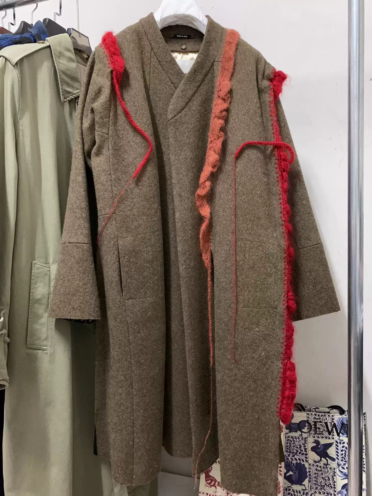 Maison Margiela 【MAISON MARGIELA】AW17 SHOW 2-IN-1 WOOL COAT TRENCH COAT Size US S / EU 44-46 / 1 - 1 Thumbnail