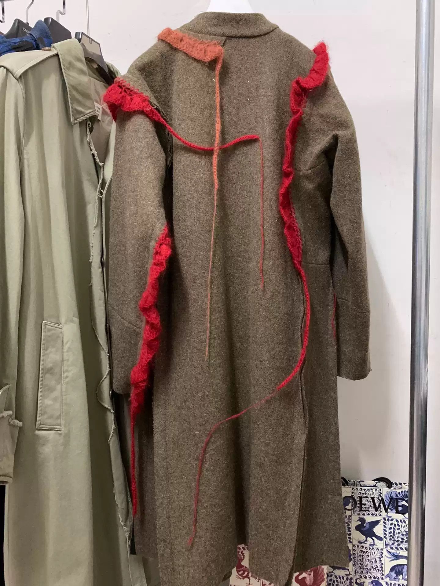 Maison Margiela 【MAISON MARGIELA】AW17 SHOW 2-IN-1 WOOL COAT TRENCH COAT Size US S / EU 44-46 / 1 - 2 Thumbnail