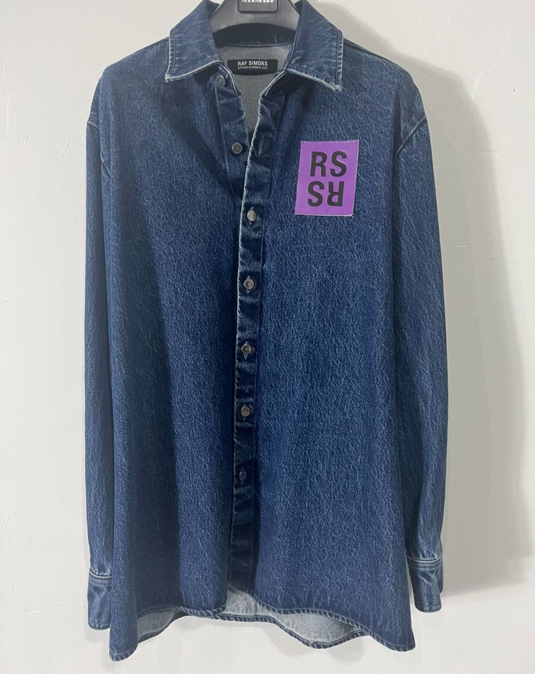 RAF SIMONS 20ss denim car coat 48 値下げ可 RAF SIMONS（ラフシモンズ）の「Raf Simons Oversized Printed