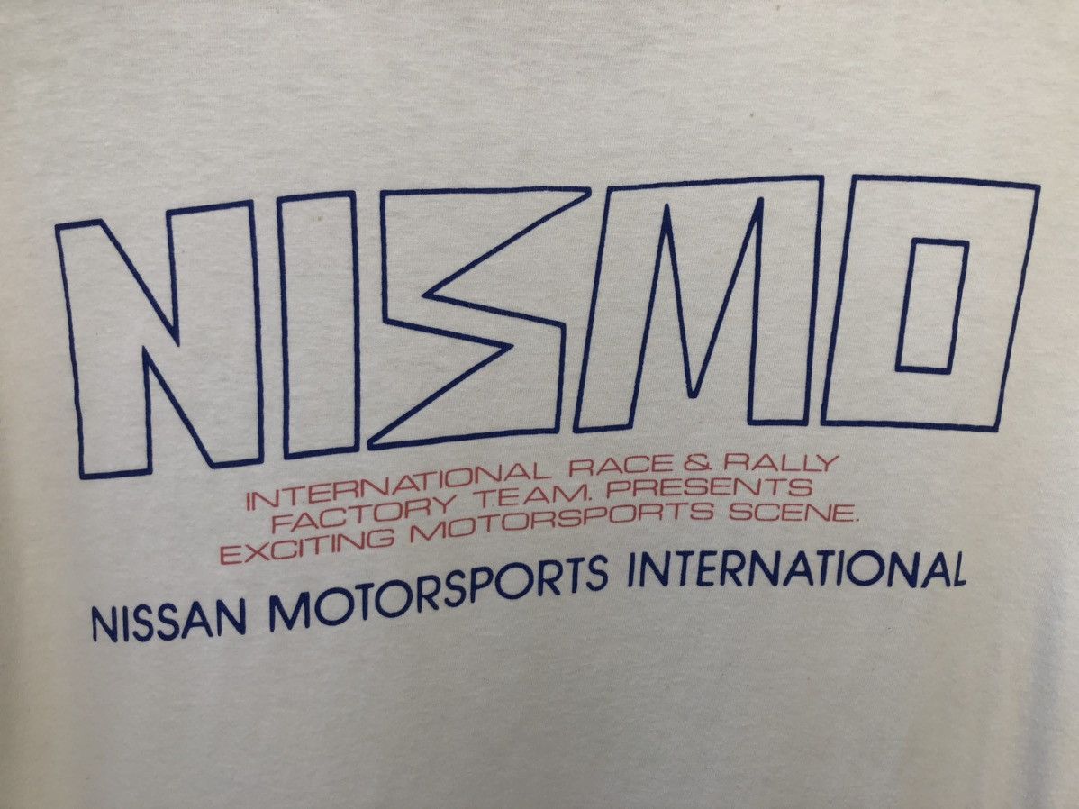 Sports Specialties Vintage 90s Nissan Nismo Racing Team t shirt Size US M / EU 48-50 / 2 - 4 Thumbnail