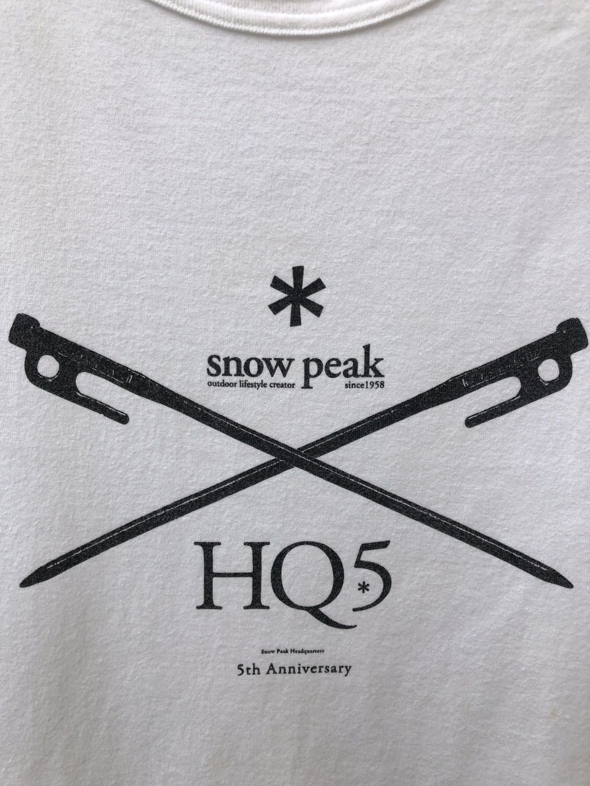 Snow Peak Snow Peak Japan HQ 5th Anniversary t shirt Size US L / EU 52-54 / 3 - 3 Thumbnail