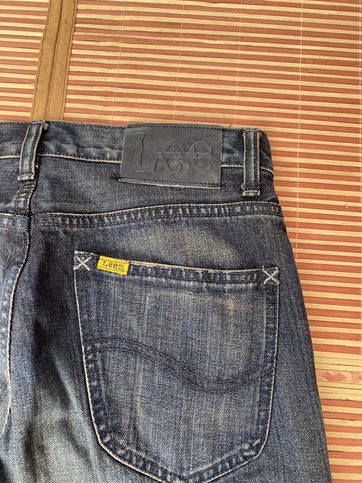 Lee Vintage Lee Rework Boro Stitch Patchwork Size US 31 - 8 Thumbnail