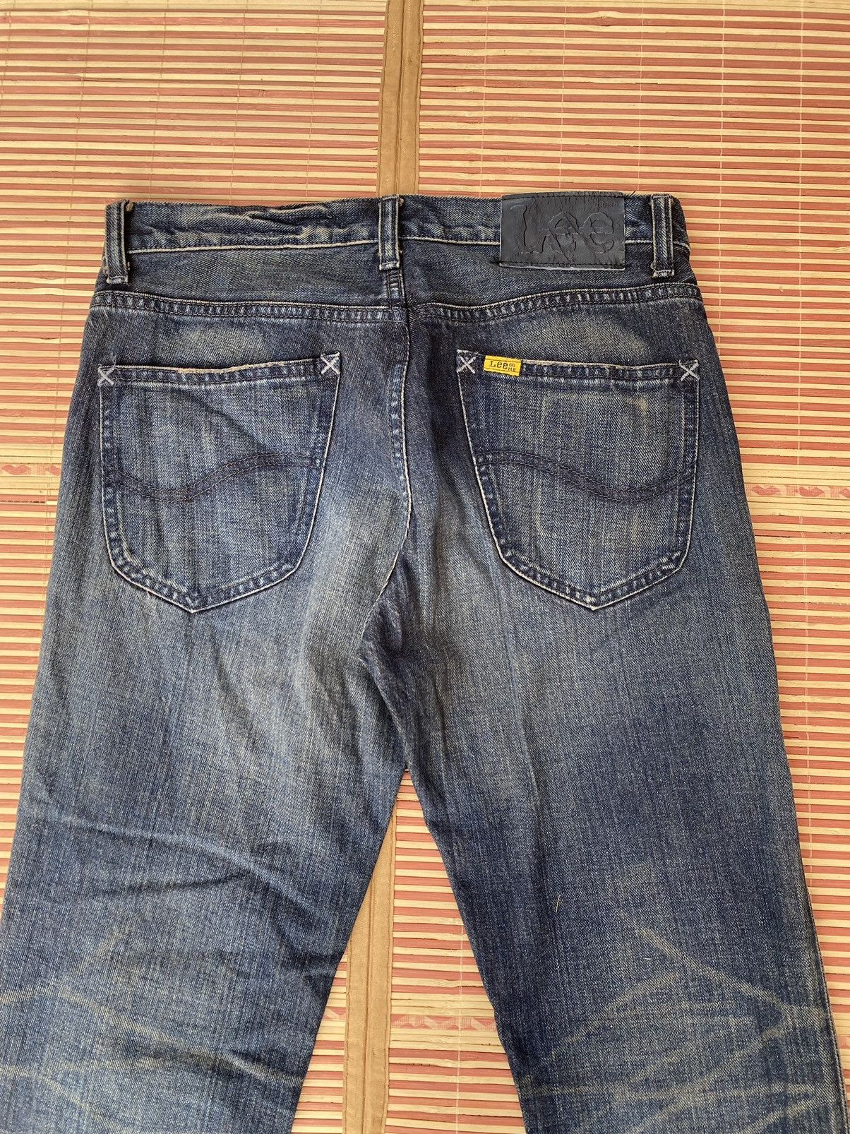 Lee Vintage Lee Rework Boro Stitch Patchwork Size US 31 - 7 Thumbnail