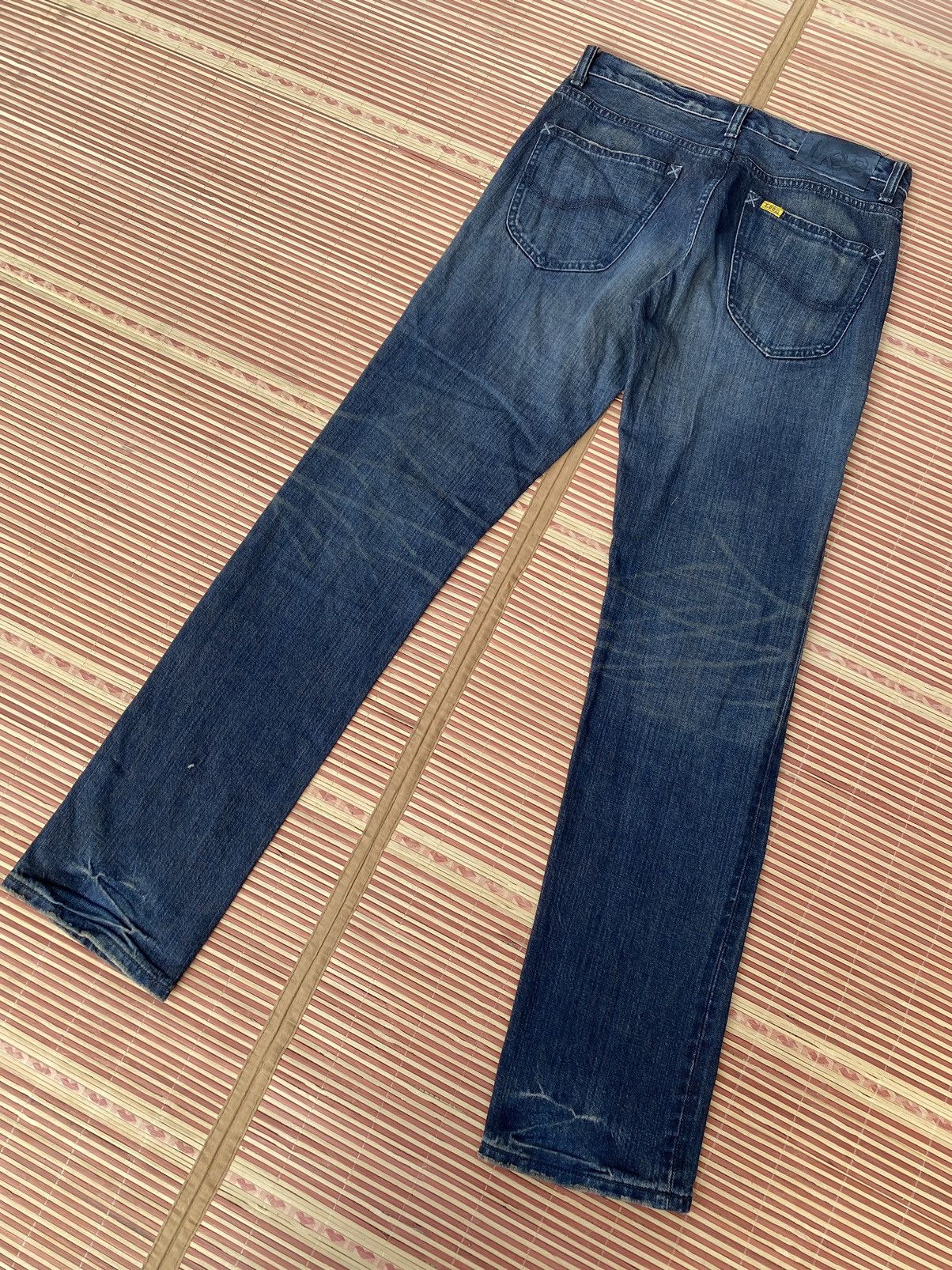 Lee Vintage Lee Rework Boro Stitch Patchwork Size US 31 - 2 Thumbnail
